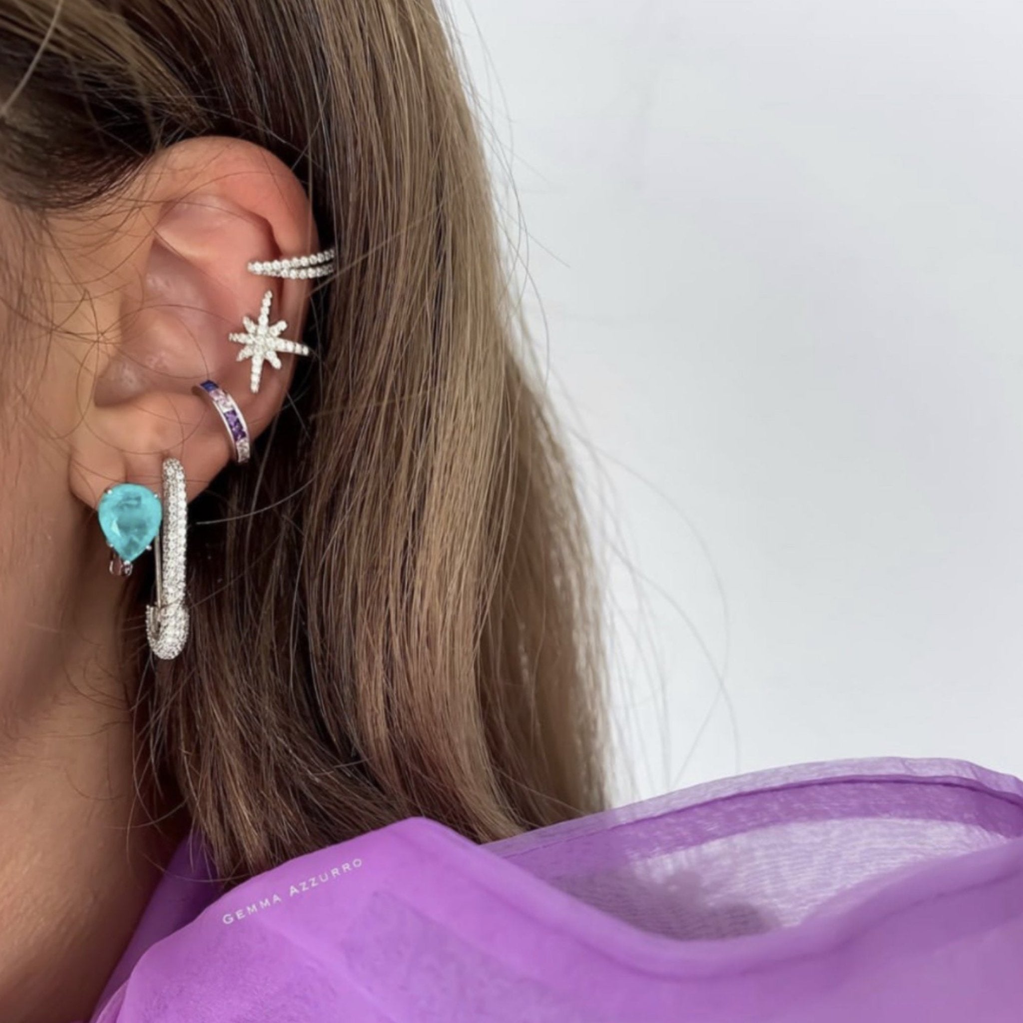 Paper Pin Clip Earrings - Camile & Stone