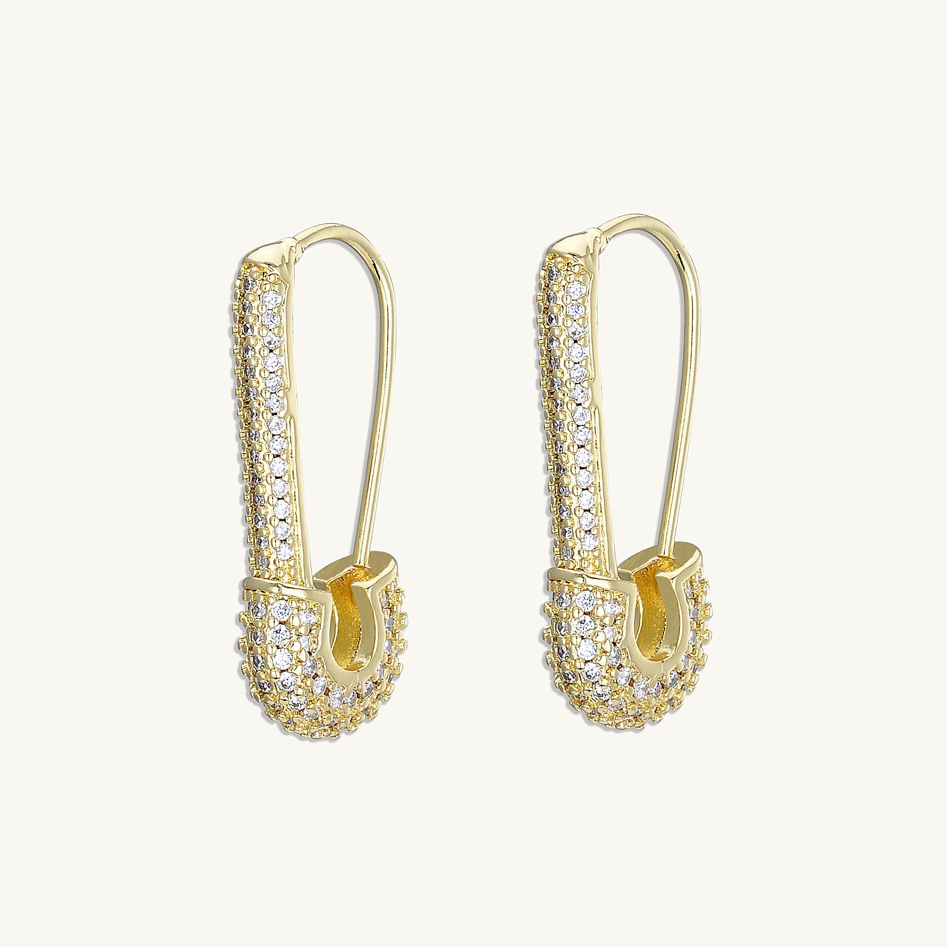 Paper Pin Clip Earrings - Camile & Stone