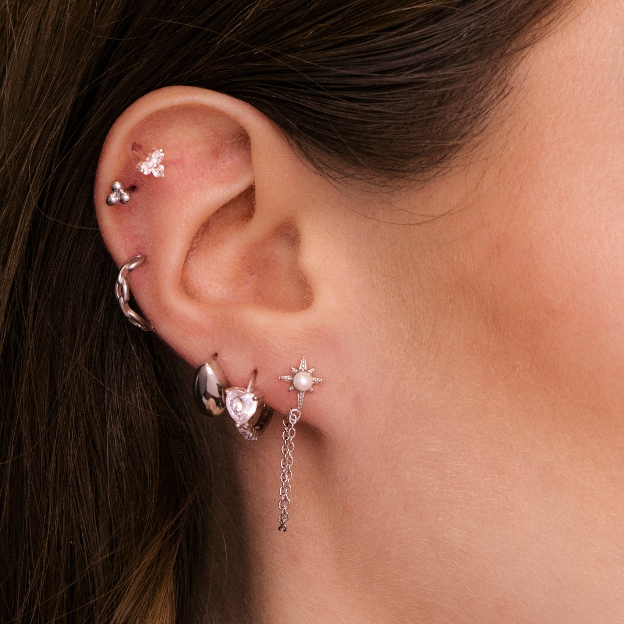 Starlight Pearl Dangling Earrings - Camile & Stone