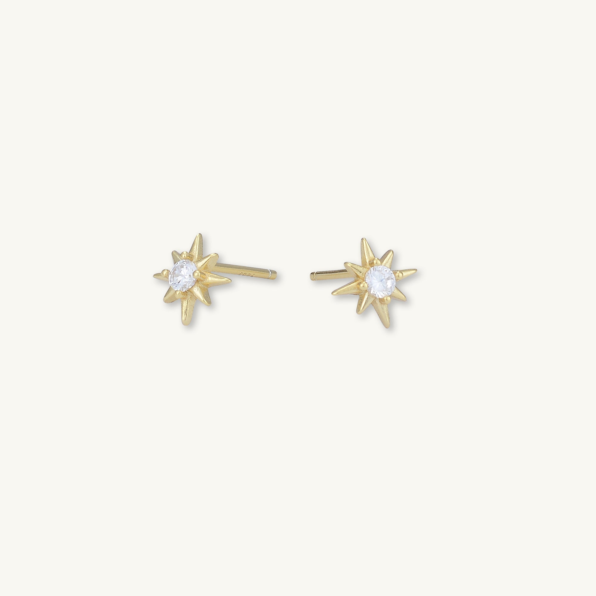 Starlight Sapphire Stud Earrings - Camile & Stone