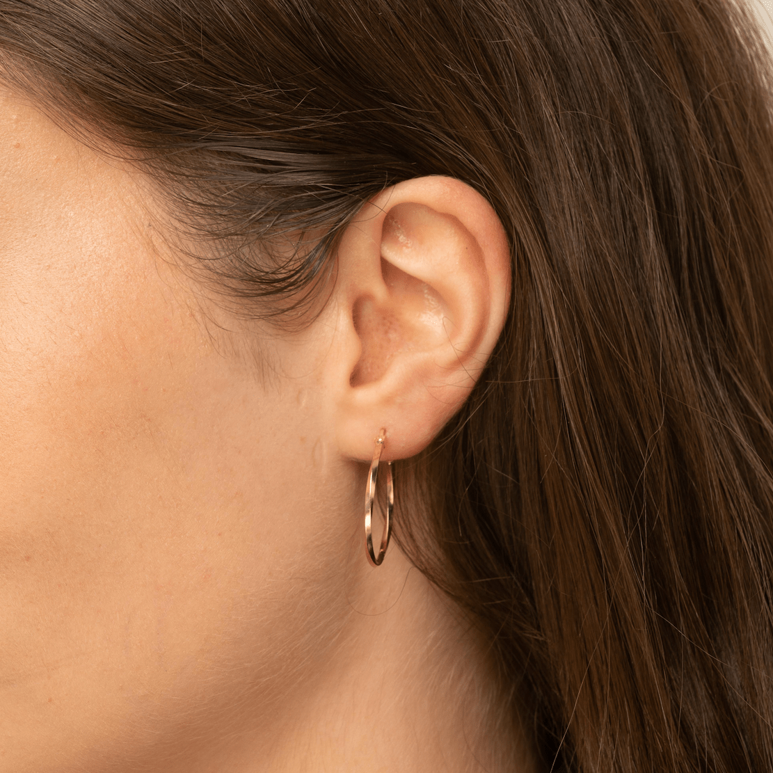 Swirl Hoop Earrings - Camile & Stone