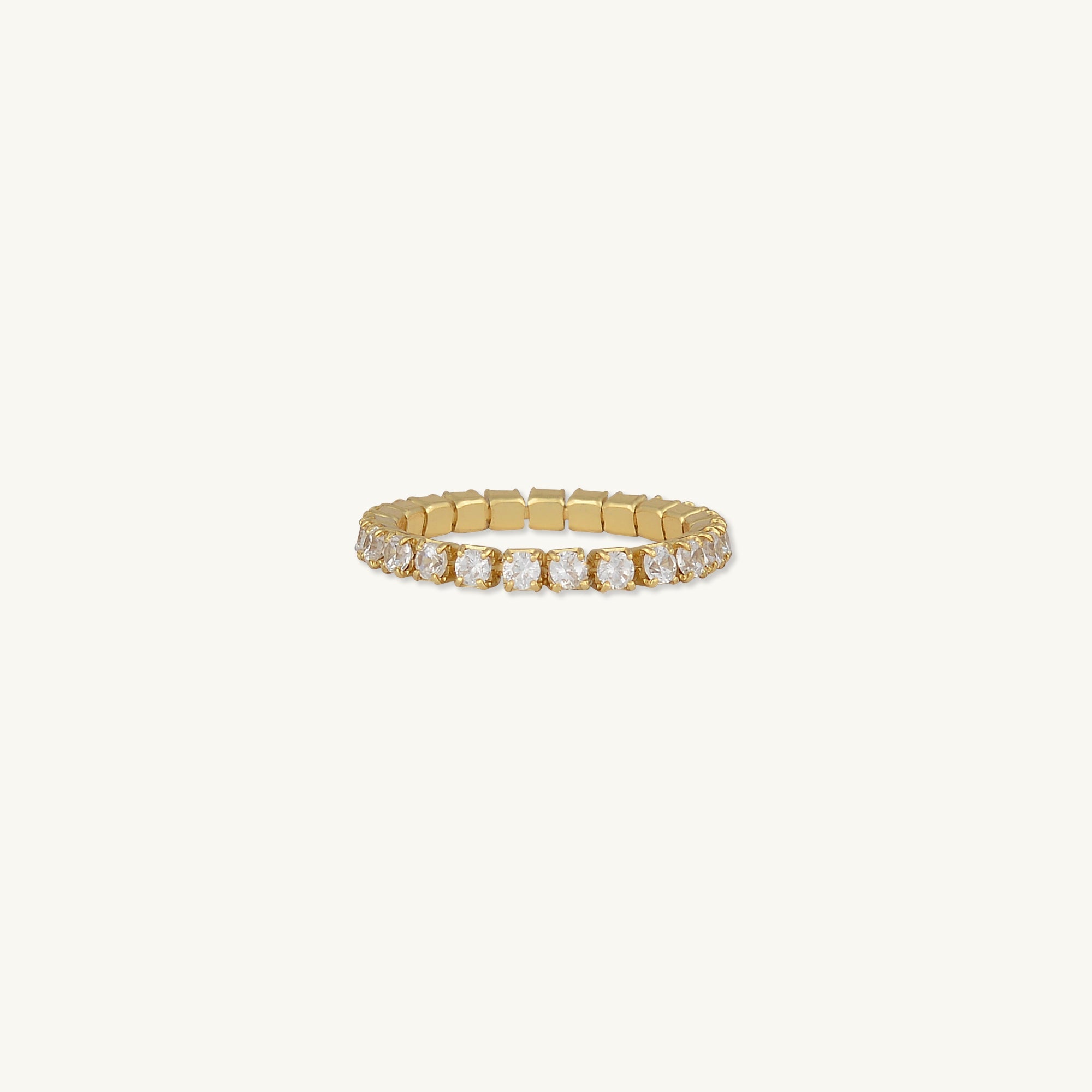 Tennis Eternity Sapphire Ring - Camile & Stone