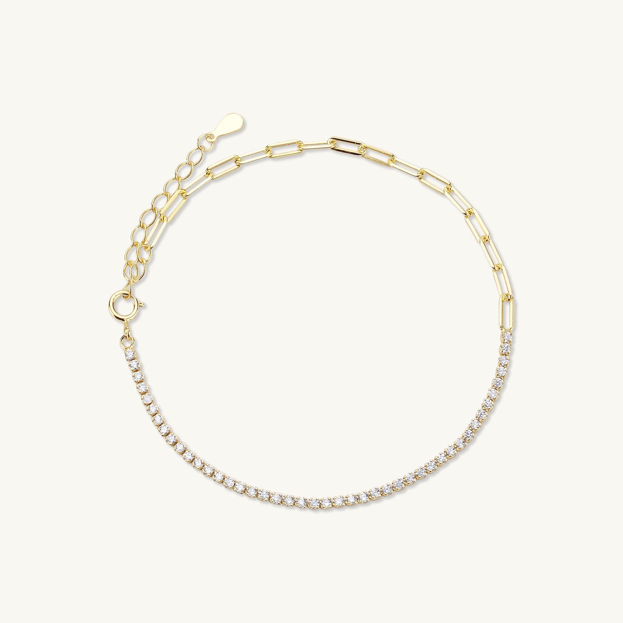 Tennis Link Chain Bracelet - Camile & Stone