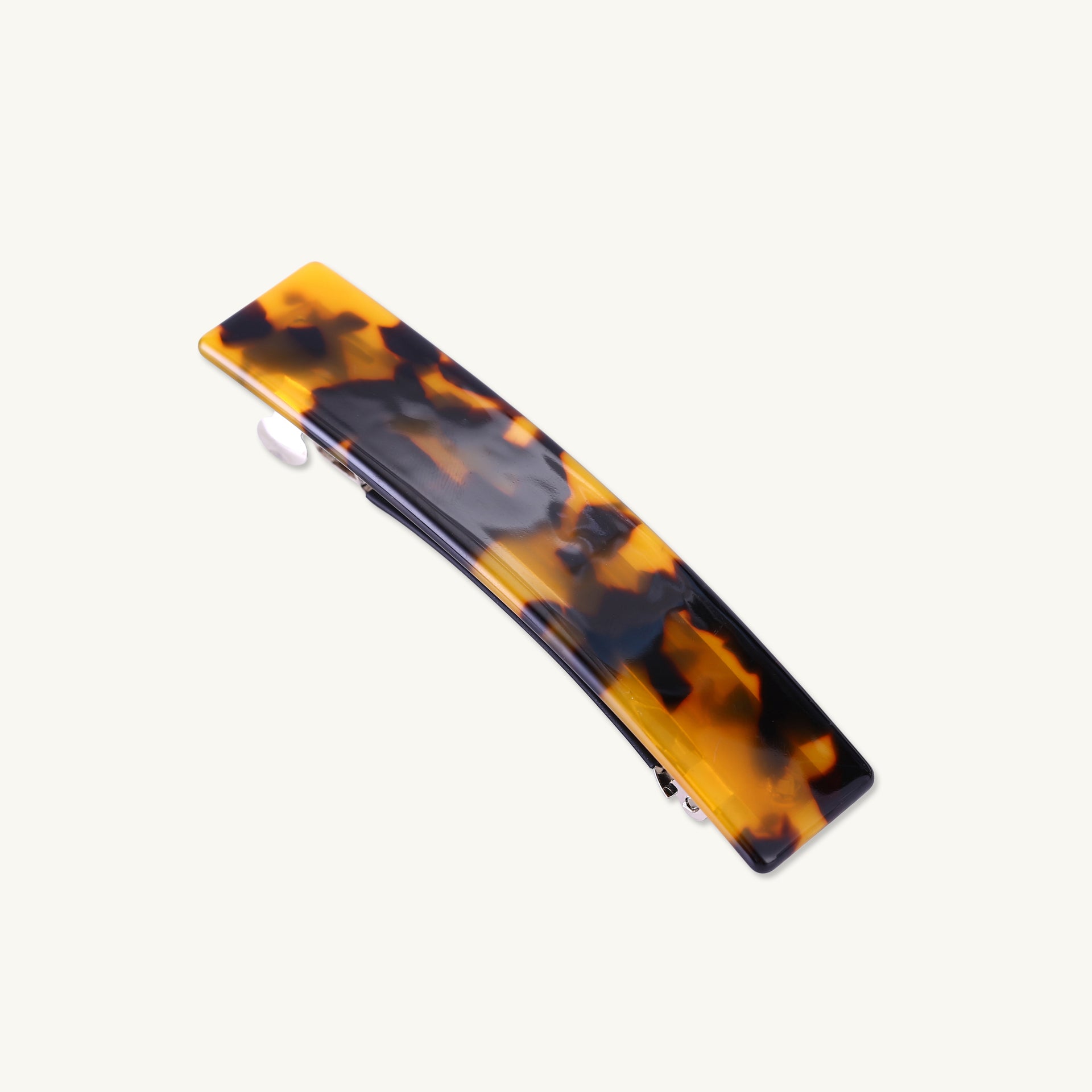 Classic Tortoiseshell Bar French Hair Clip