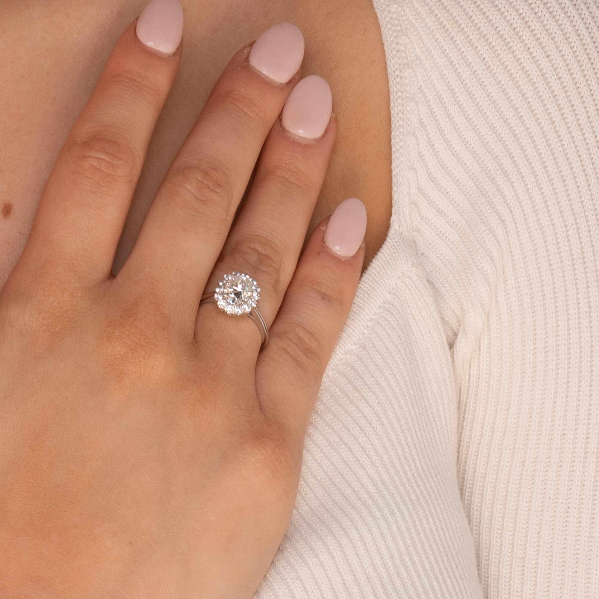 1.5 ct The Lady Moissanite Diamond Ring - Camile & Stone