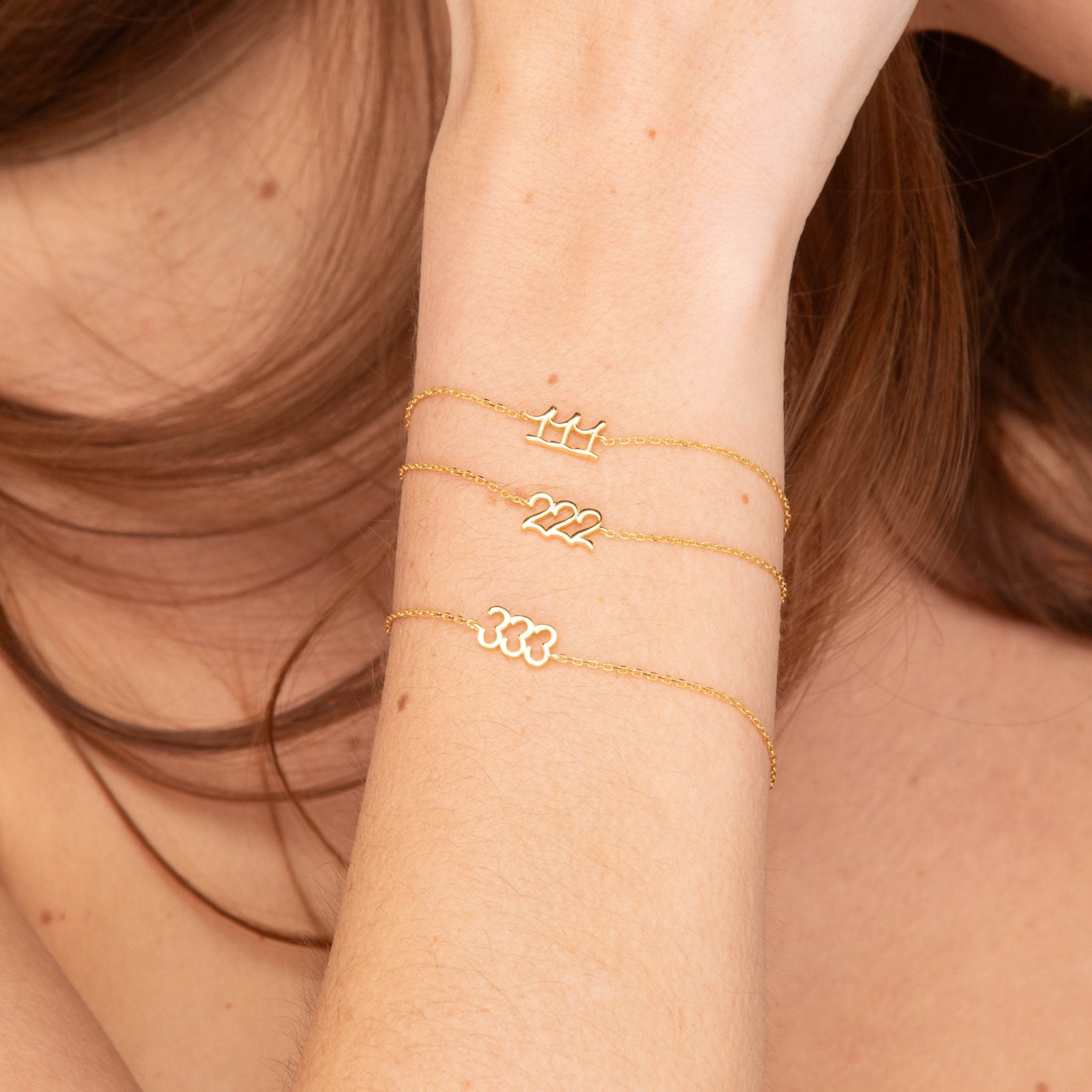 222 Angel Number Bracelet - Camile & Stone