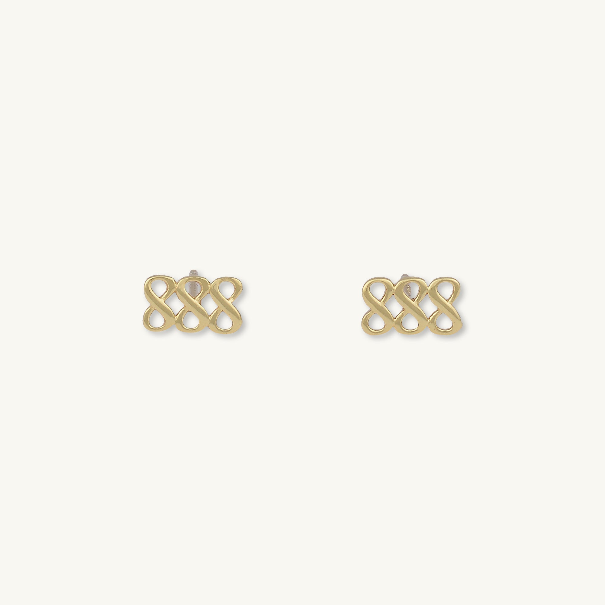 888 Angel Number Earrings - Camile & Stone
