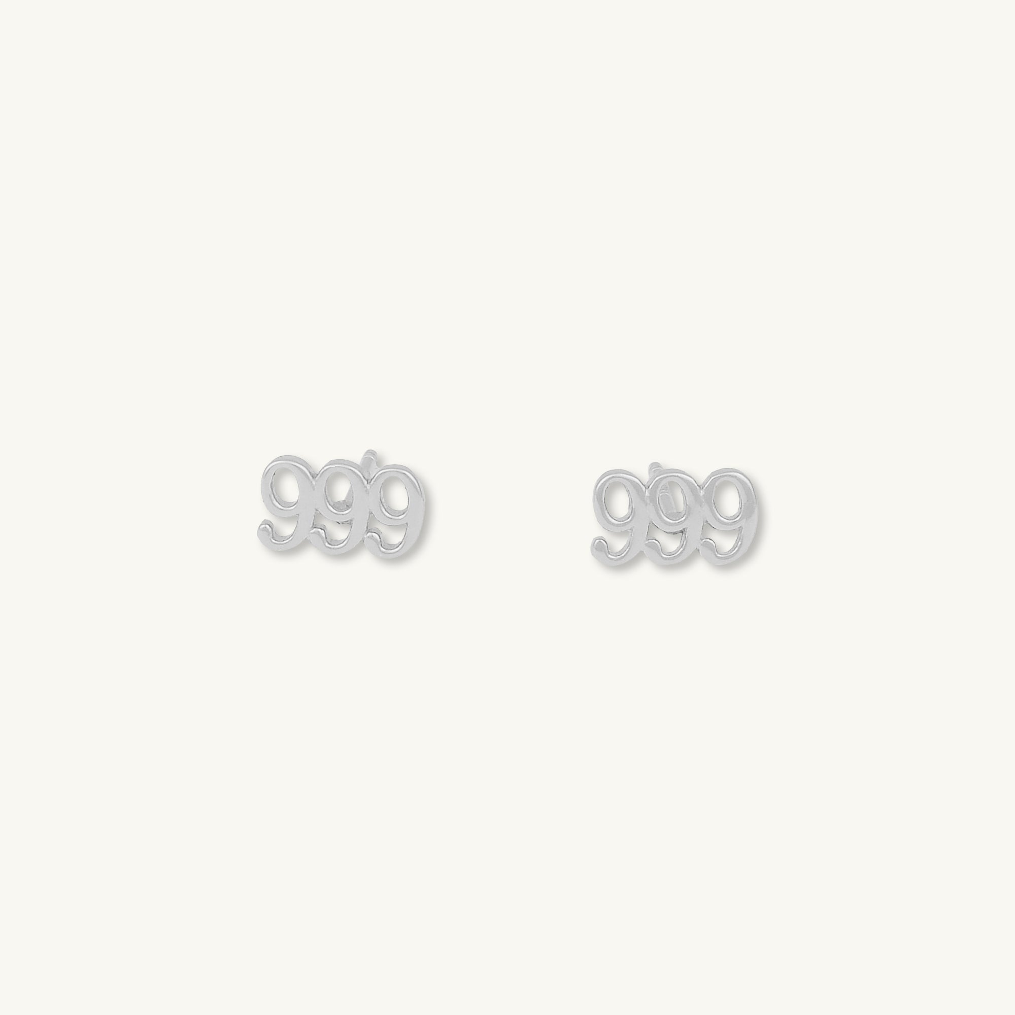 999 Angel Number Earrings - Camile & Stone