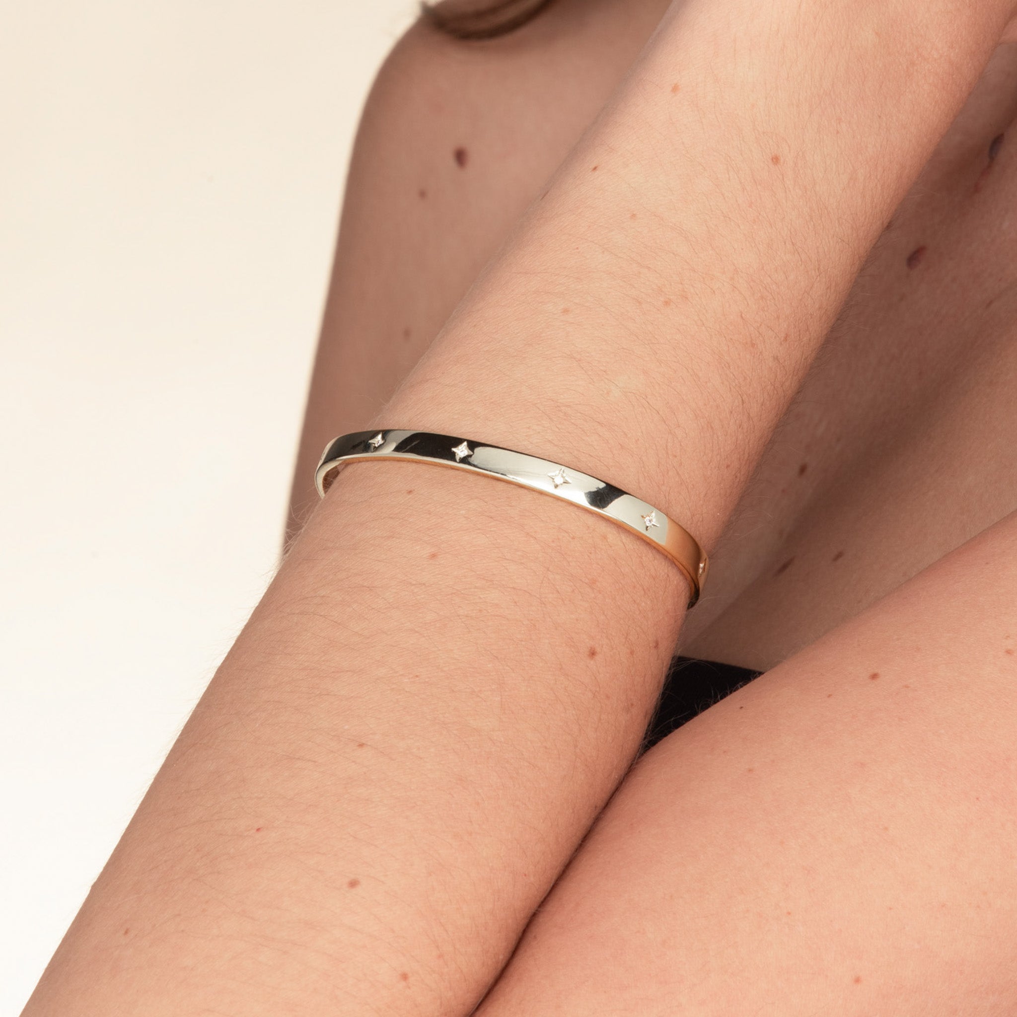 North Star Bangle Bracelet