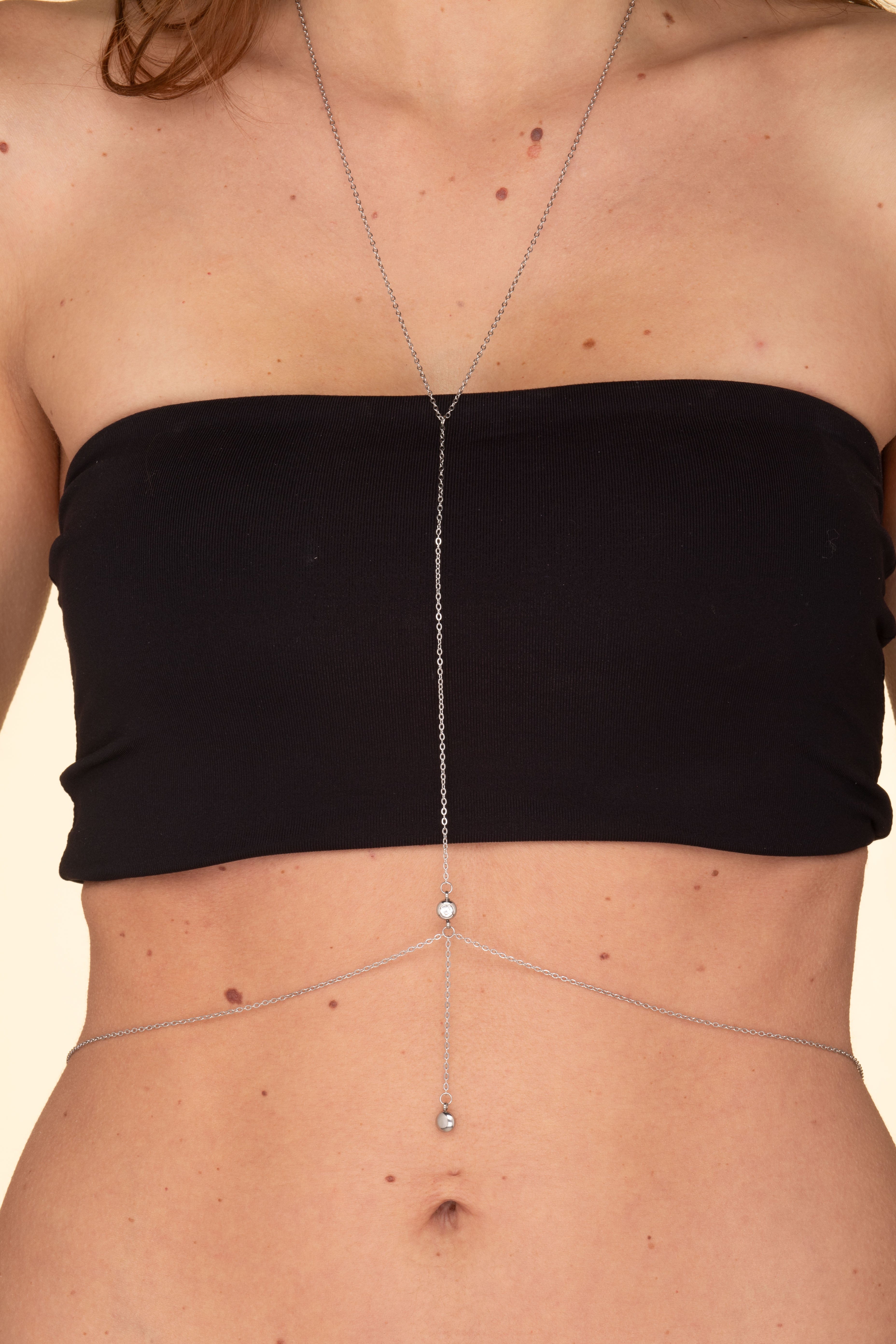 Double Bezel Body Waist Chain