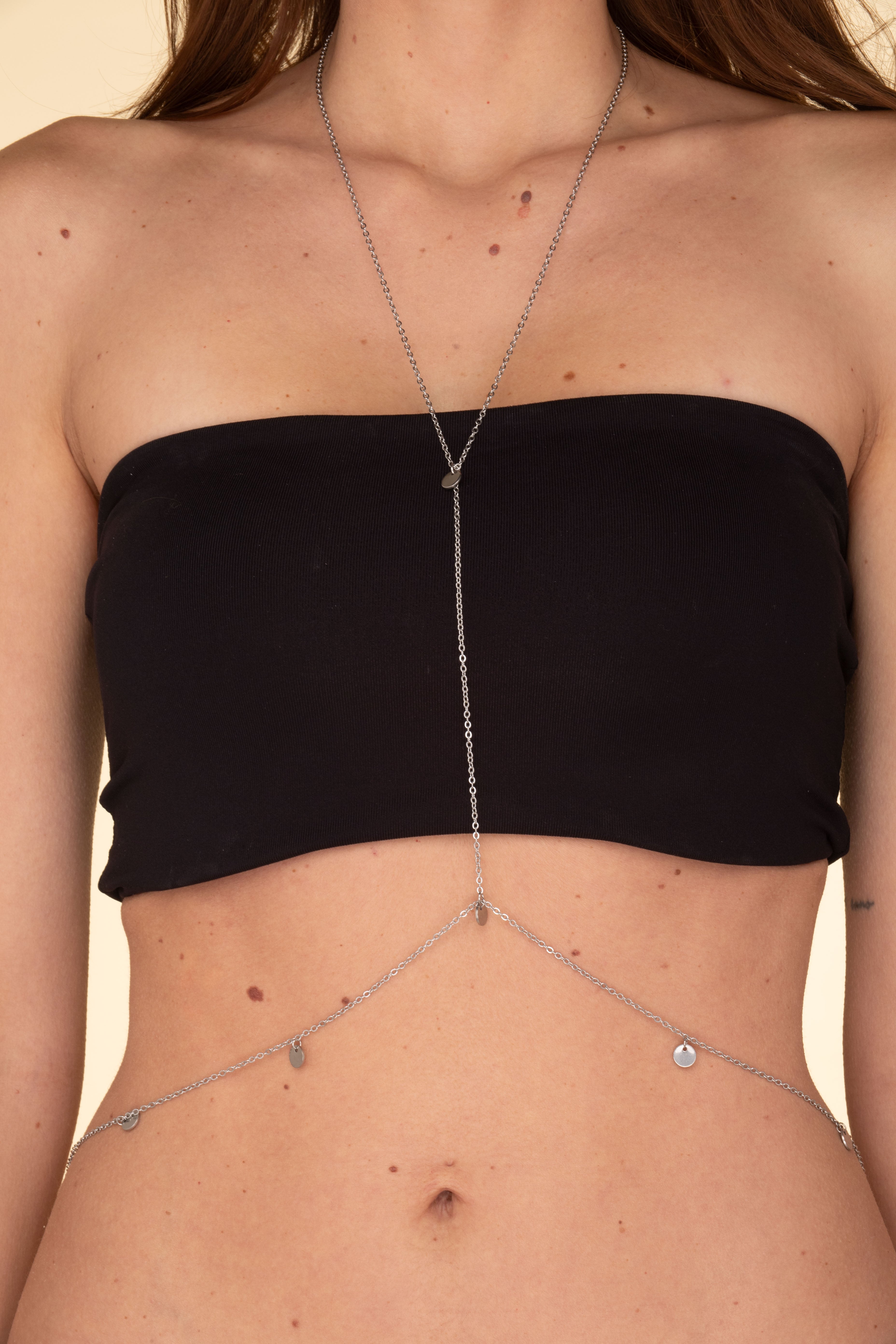 Circle Disc Body Waist Chain