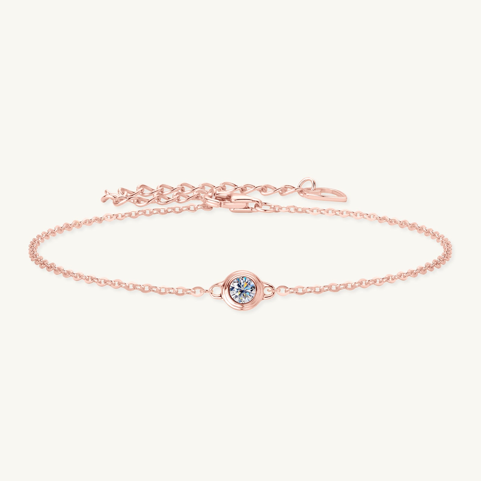 Classic Moissanite Chain Bracelet