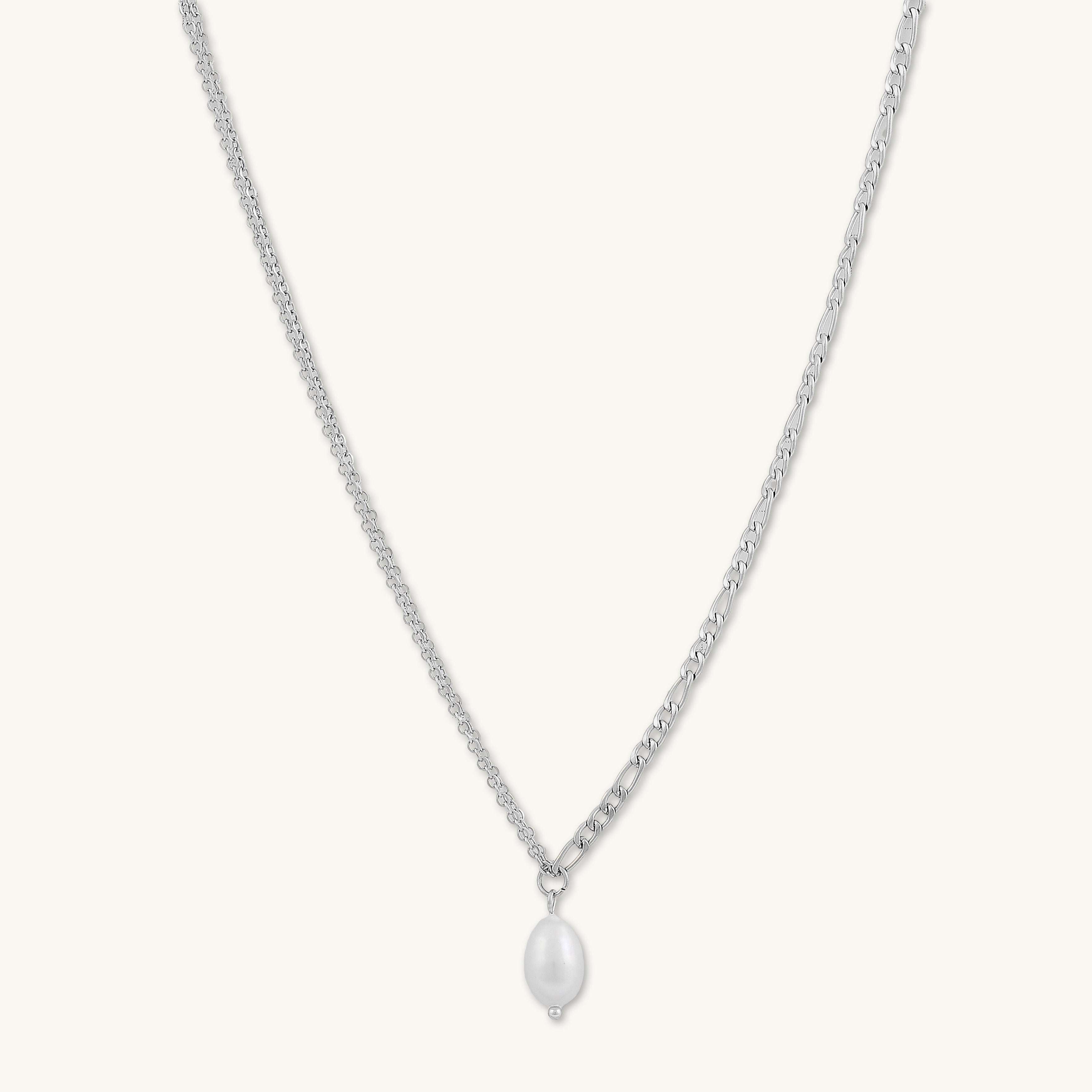 Pearl Figaro Chain Necklace