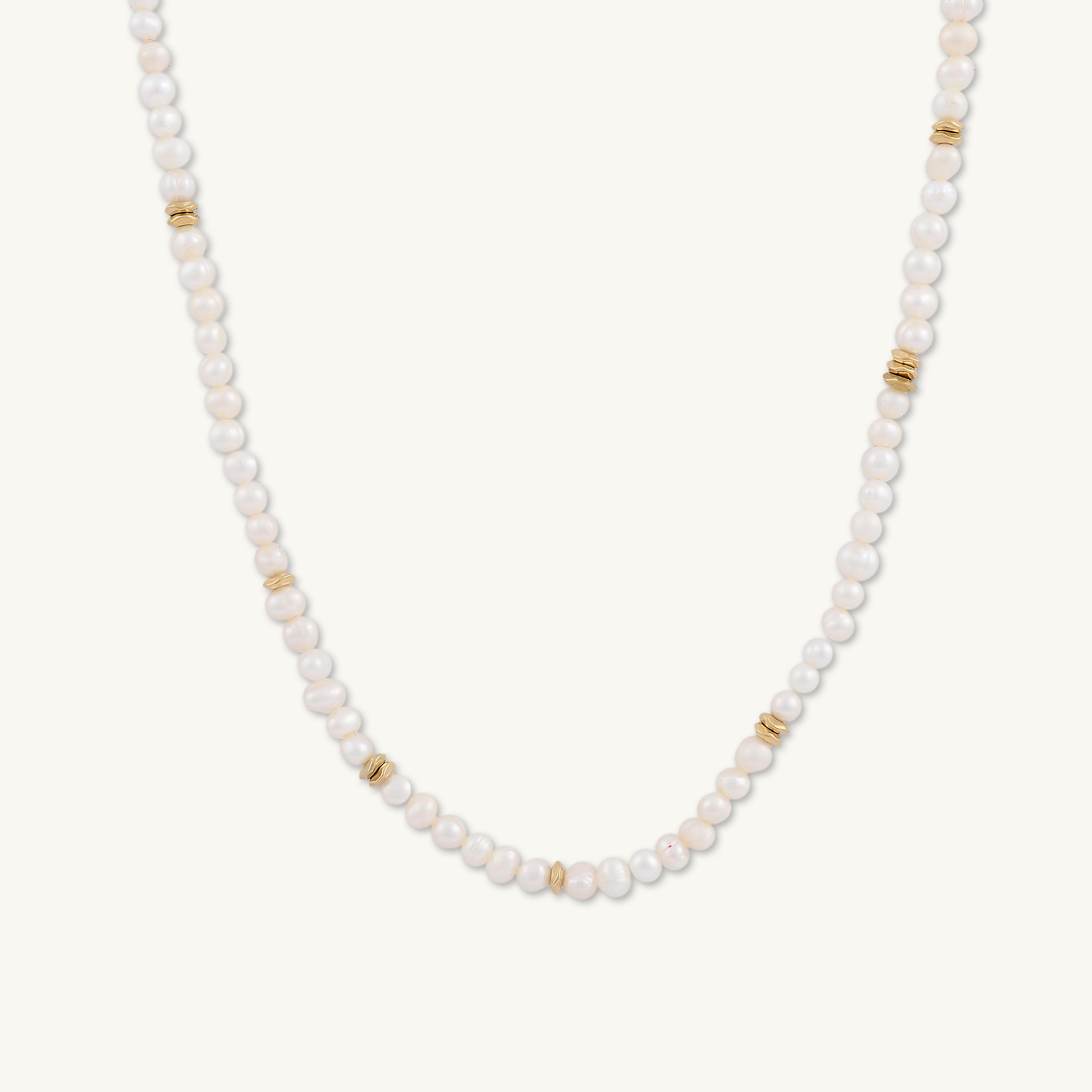 Venice Beaded Freshwater Pearl Necklace