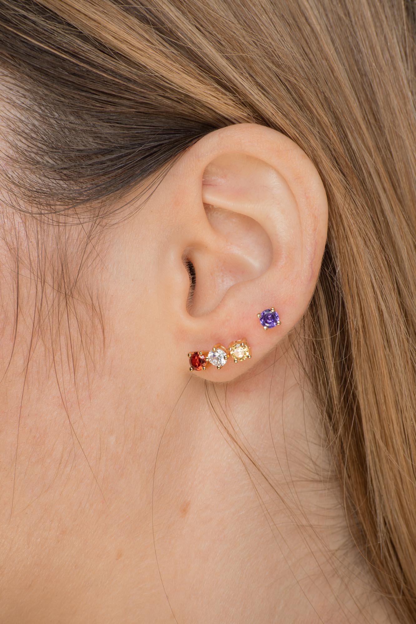 Classic Birthstone Earrings November