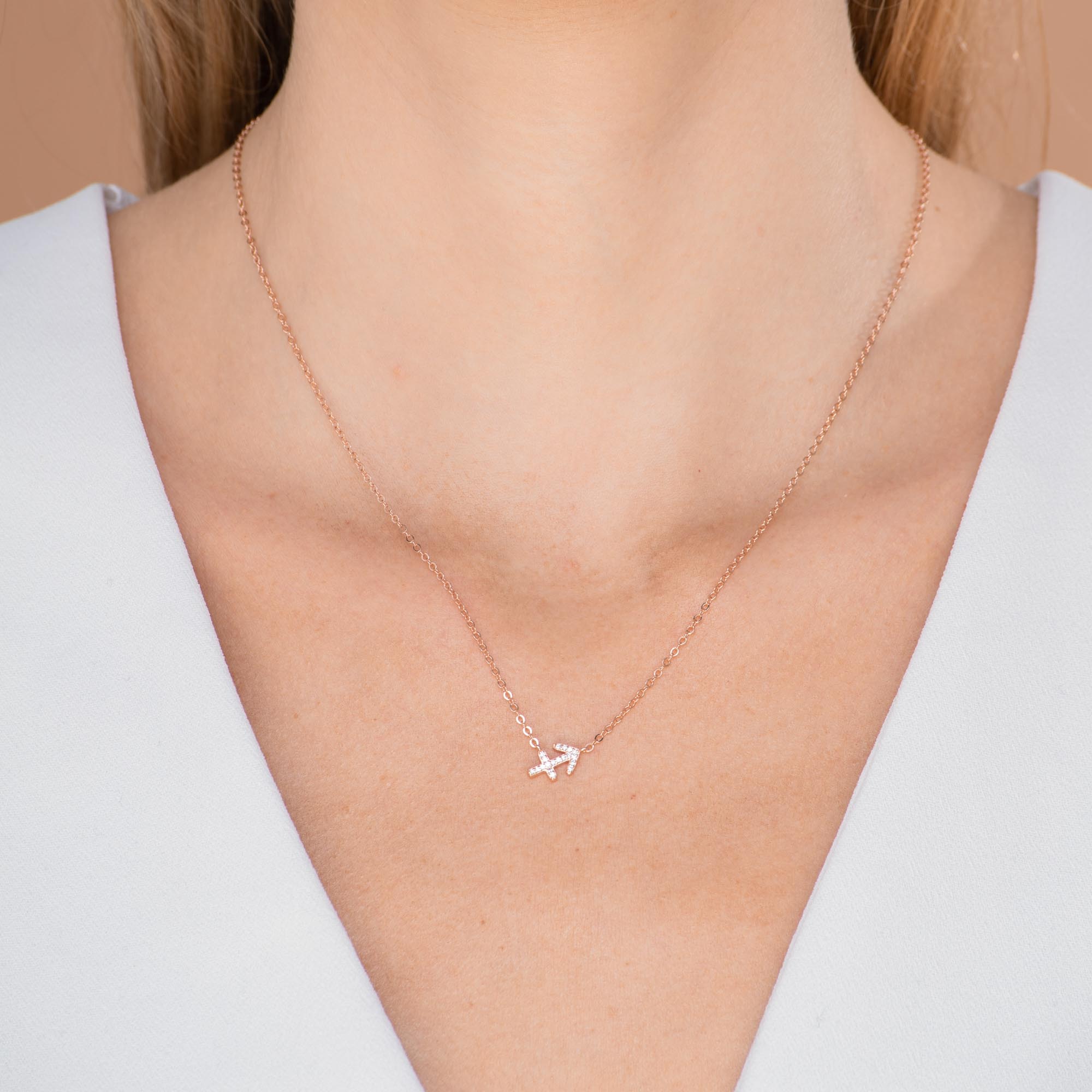 Pisces Star Sign Necklace 18k Gold Jewellery Camile Stone Jewelry