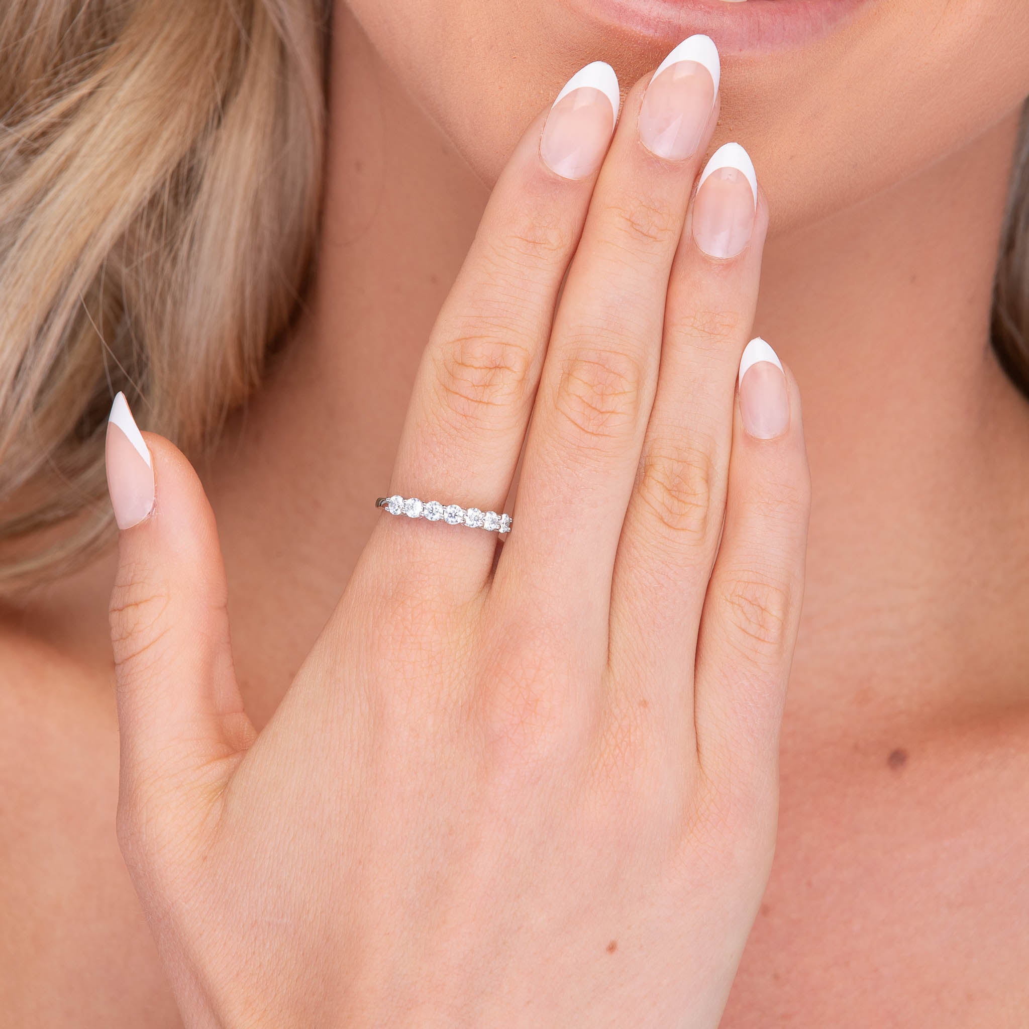 The Ingrid Moissanite Diamond Ring