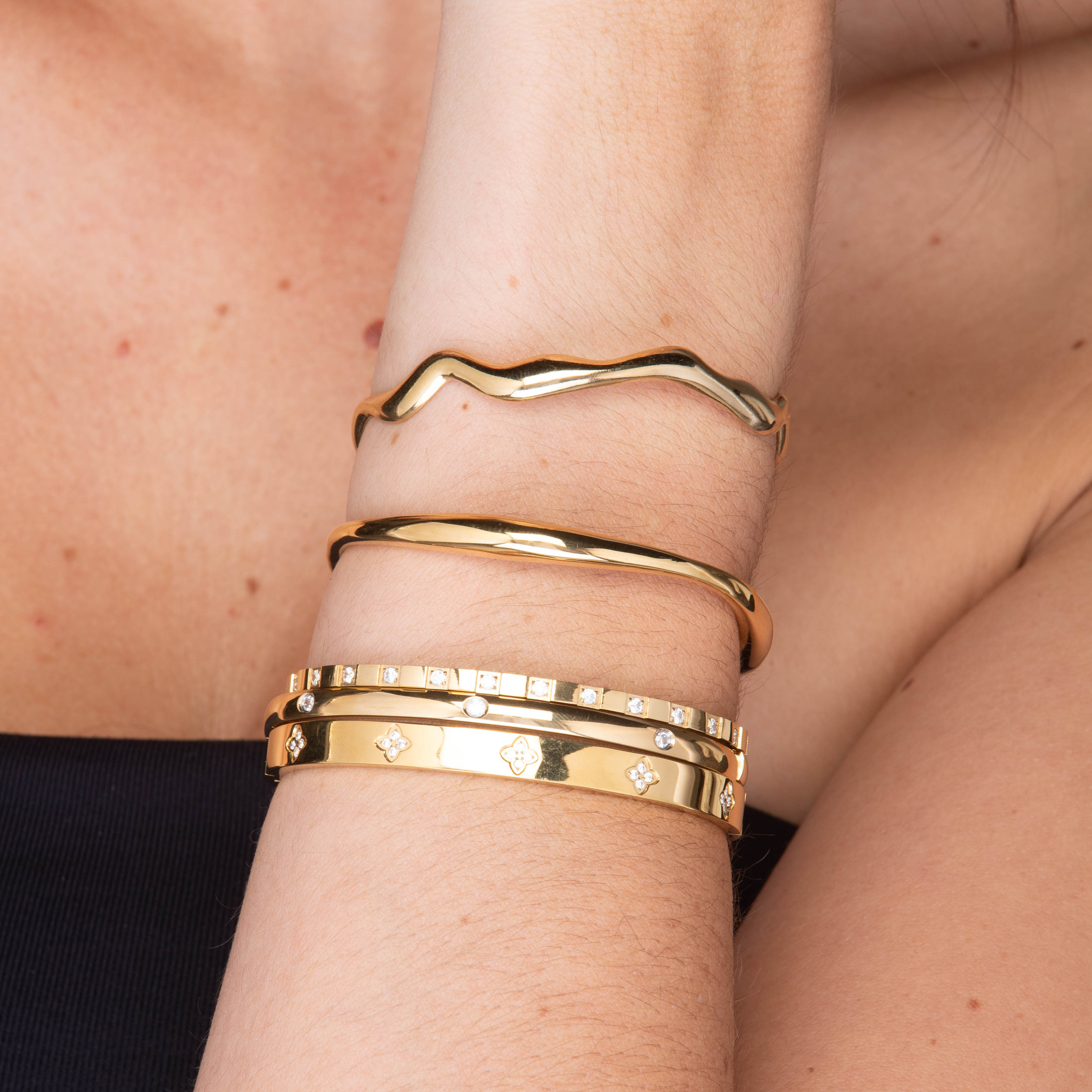 Harmony Open Cuff Bangle