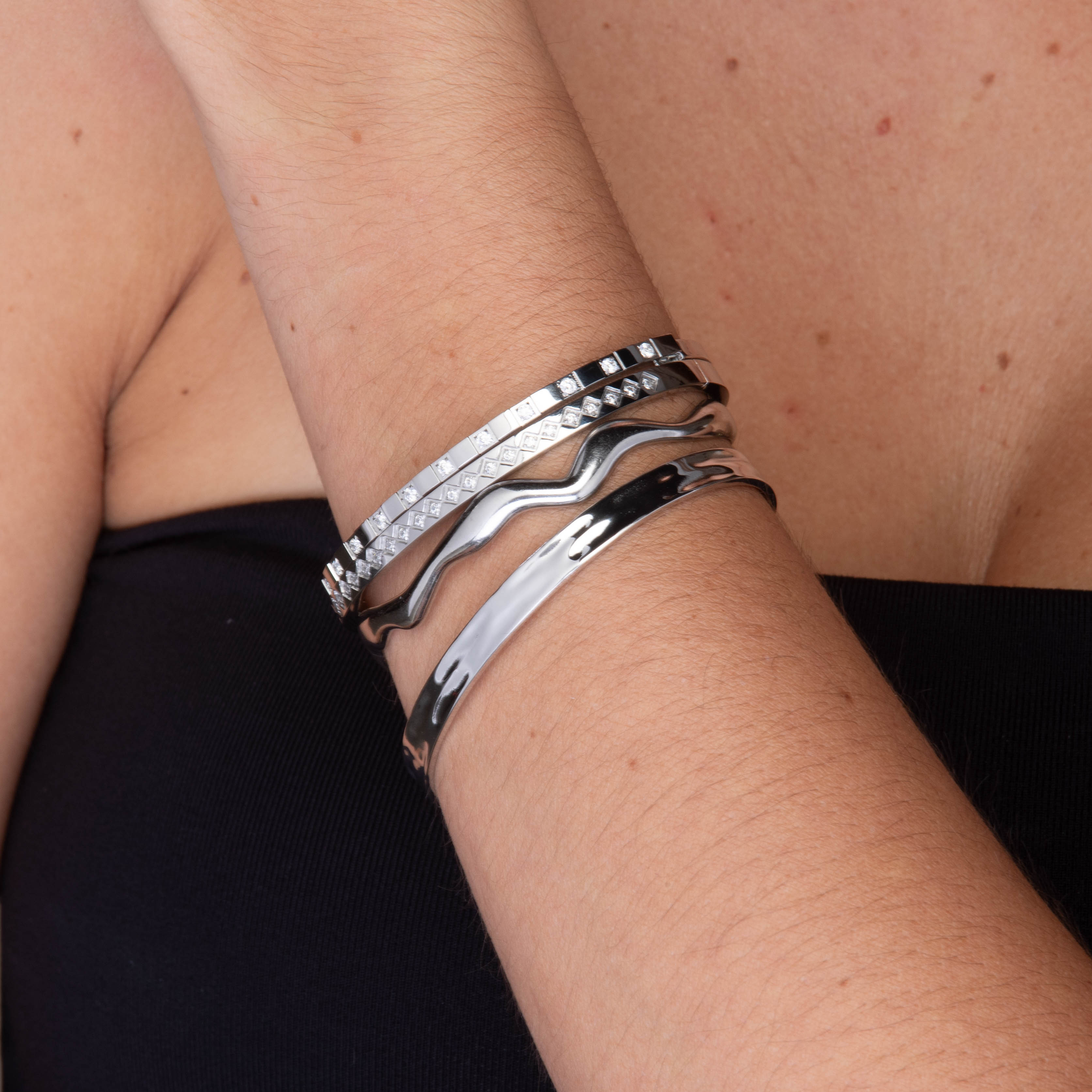Harmony Open Cuff Bangle