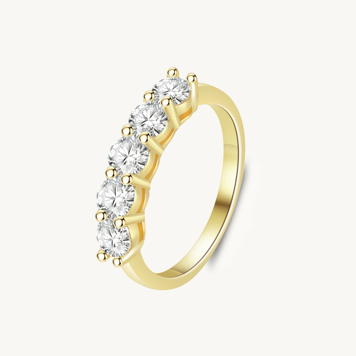 The Ingrid Moissanite Diamond Ring