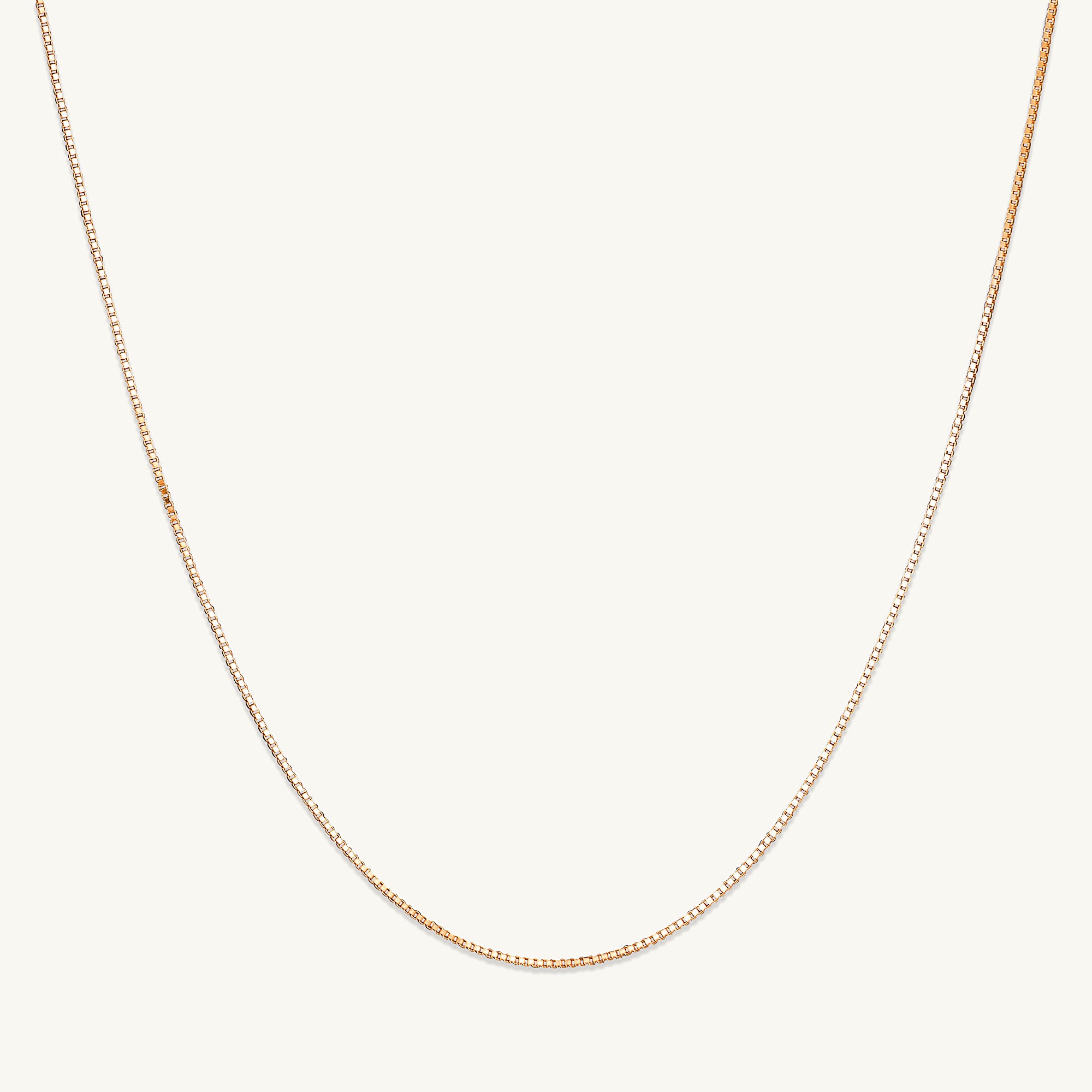 Classic Box Chain Necklace