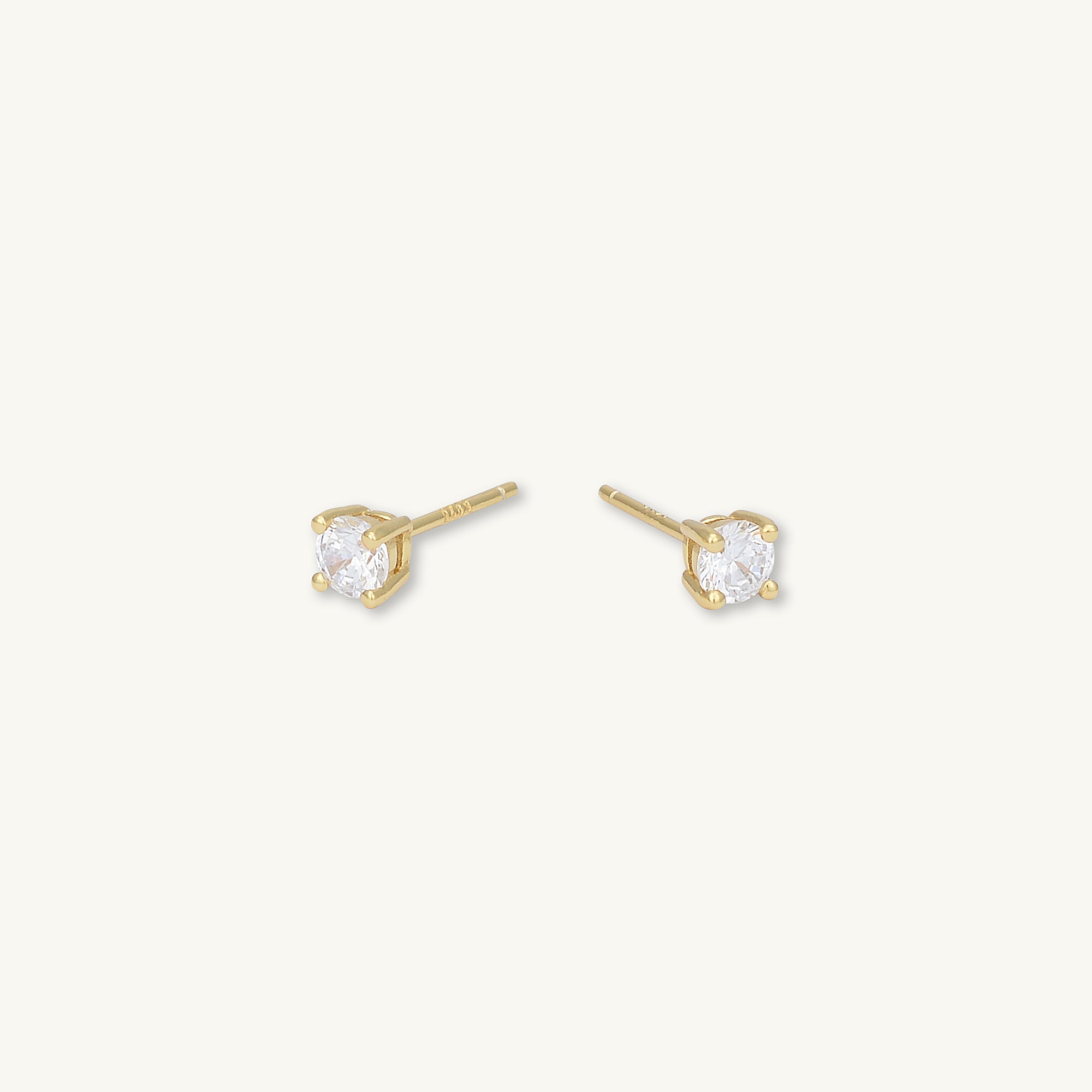 Classic Birthstone Earrings April