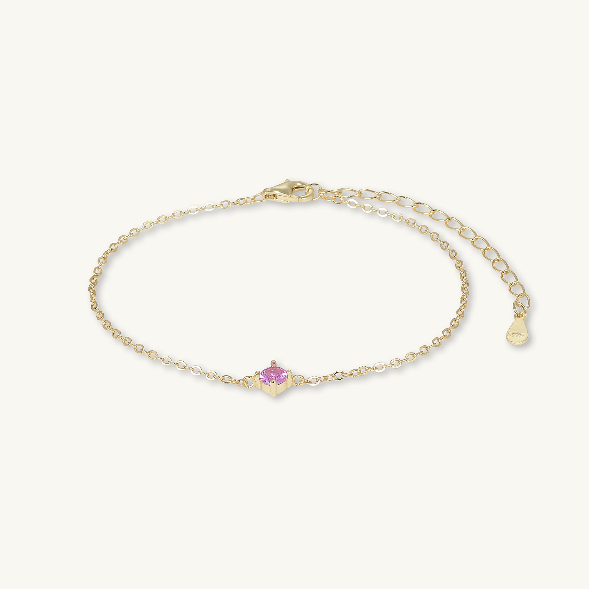 Classic Birthstone Bracelet July