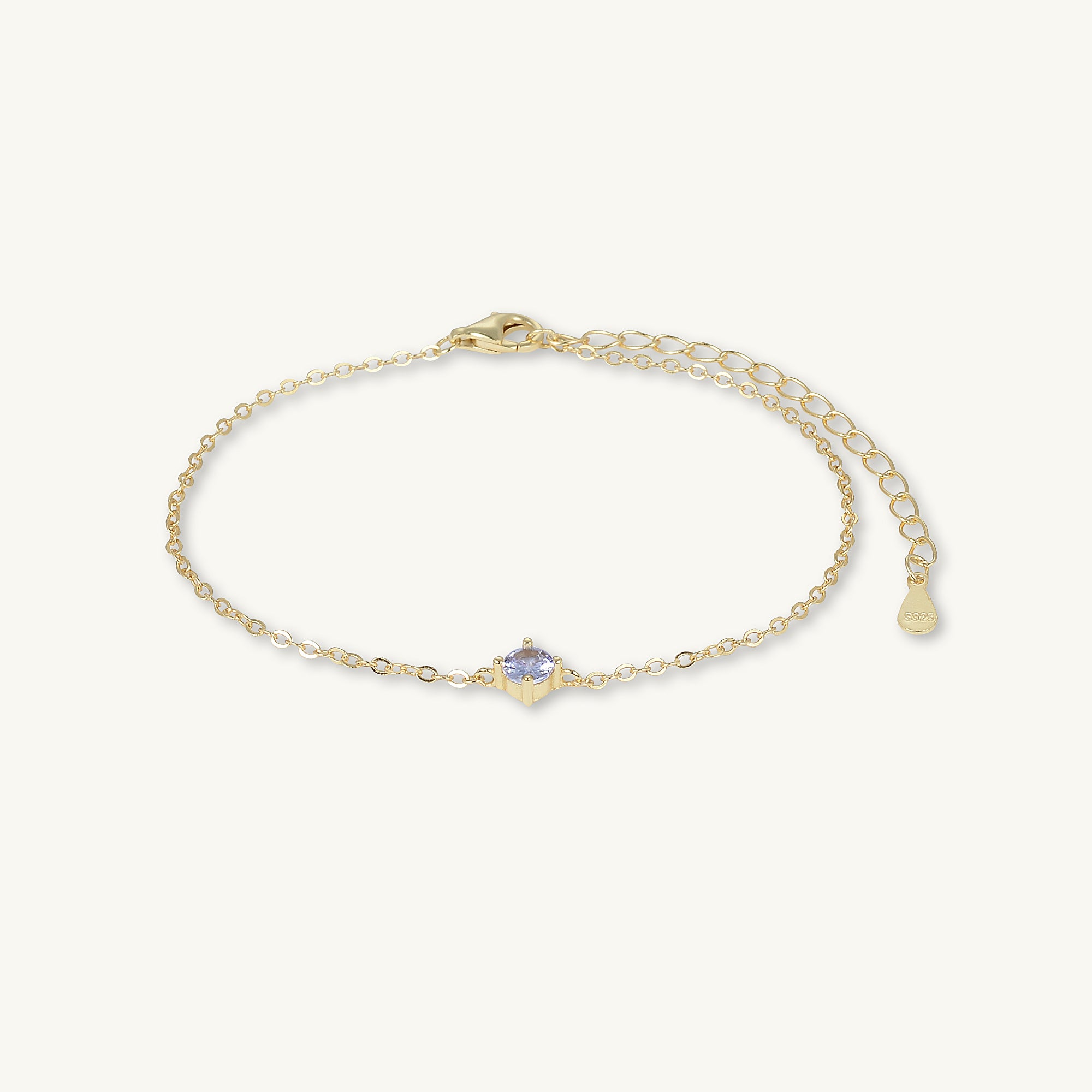 Classic Birthstone Bracelet June