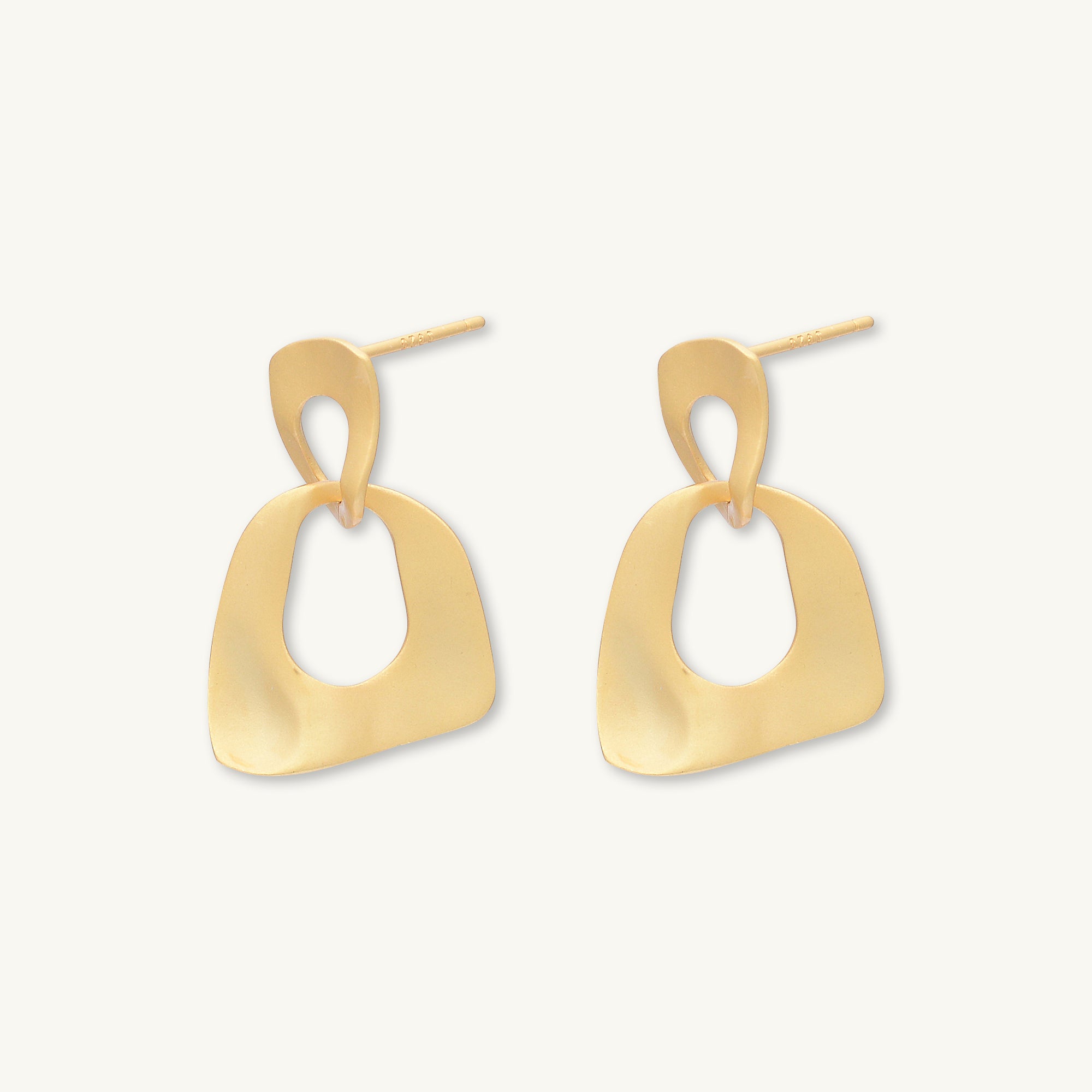 Link Statement Stud Earrings