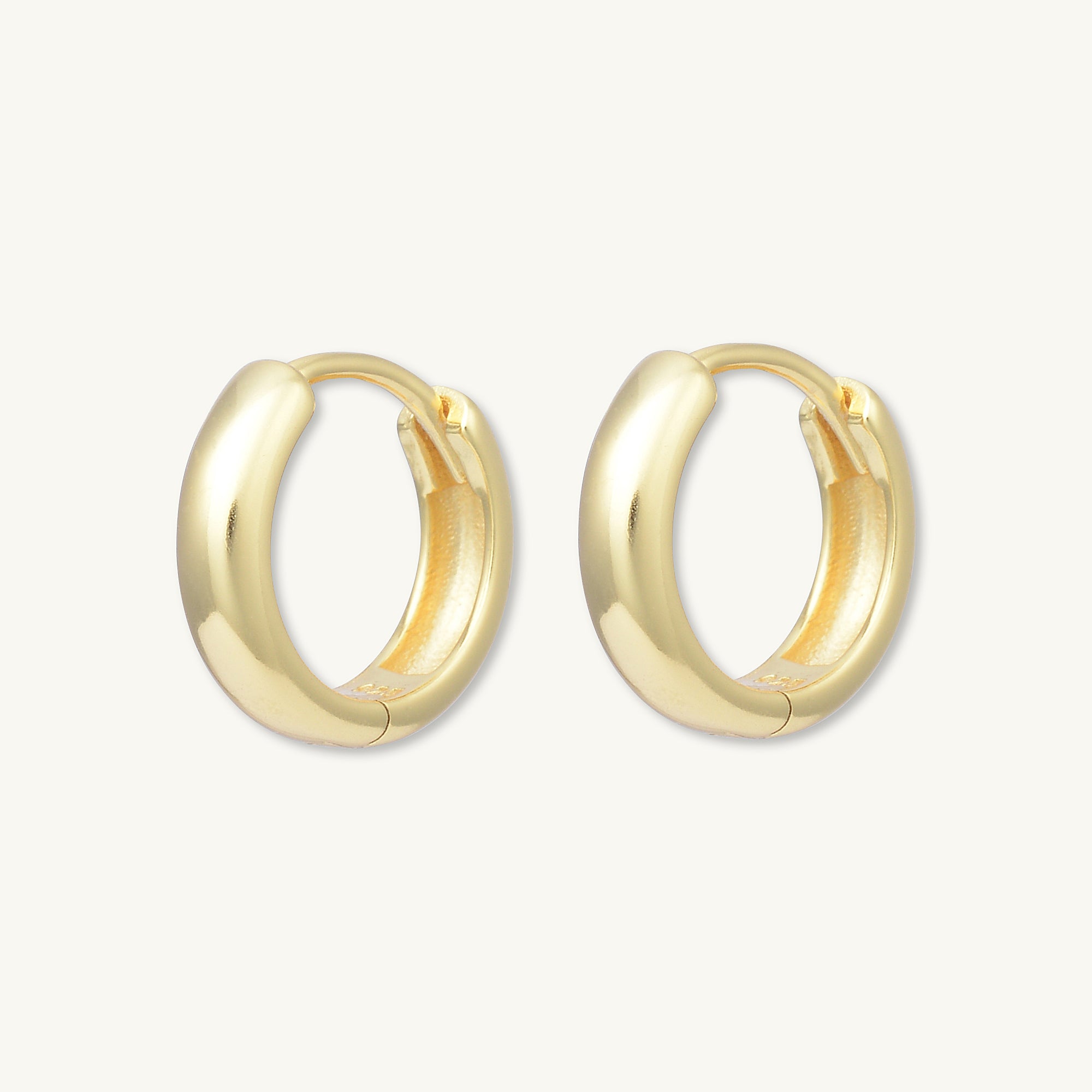 Basic Small Huggie Hoop Earrings