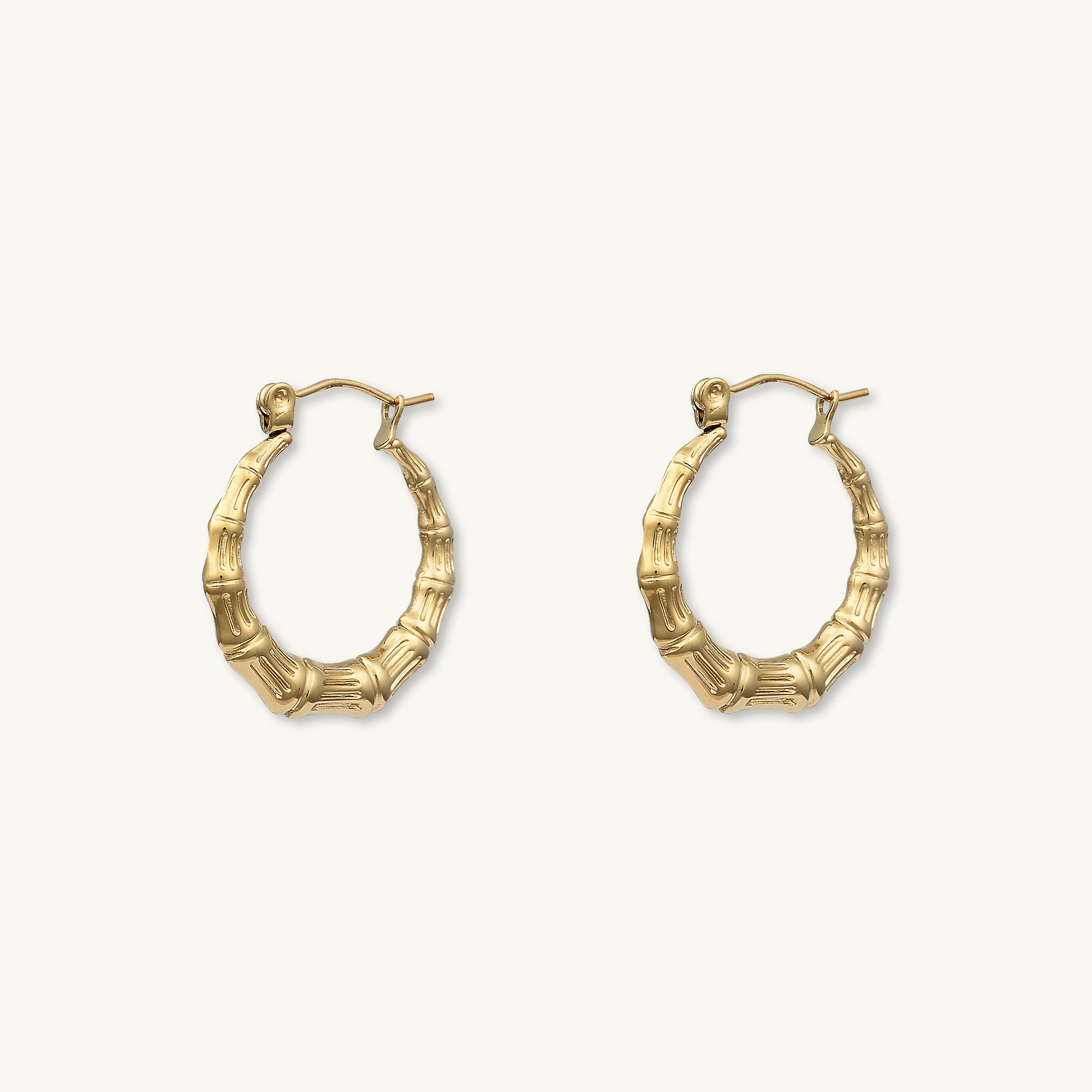 Delphine Statement Hoop Earrings