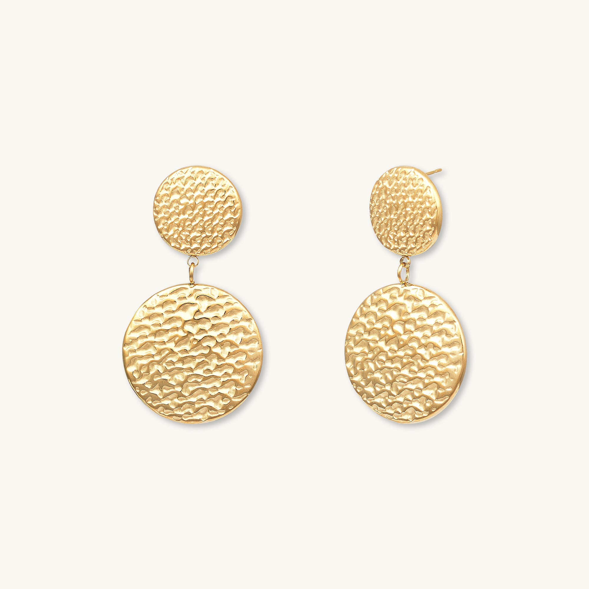 Weave Stud Hoop Earring Weave Stud Hoop Earring