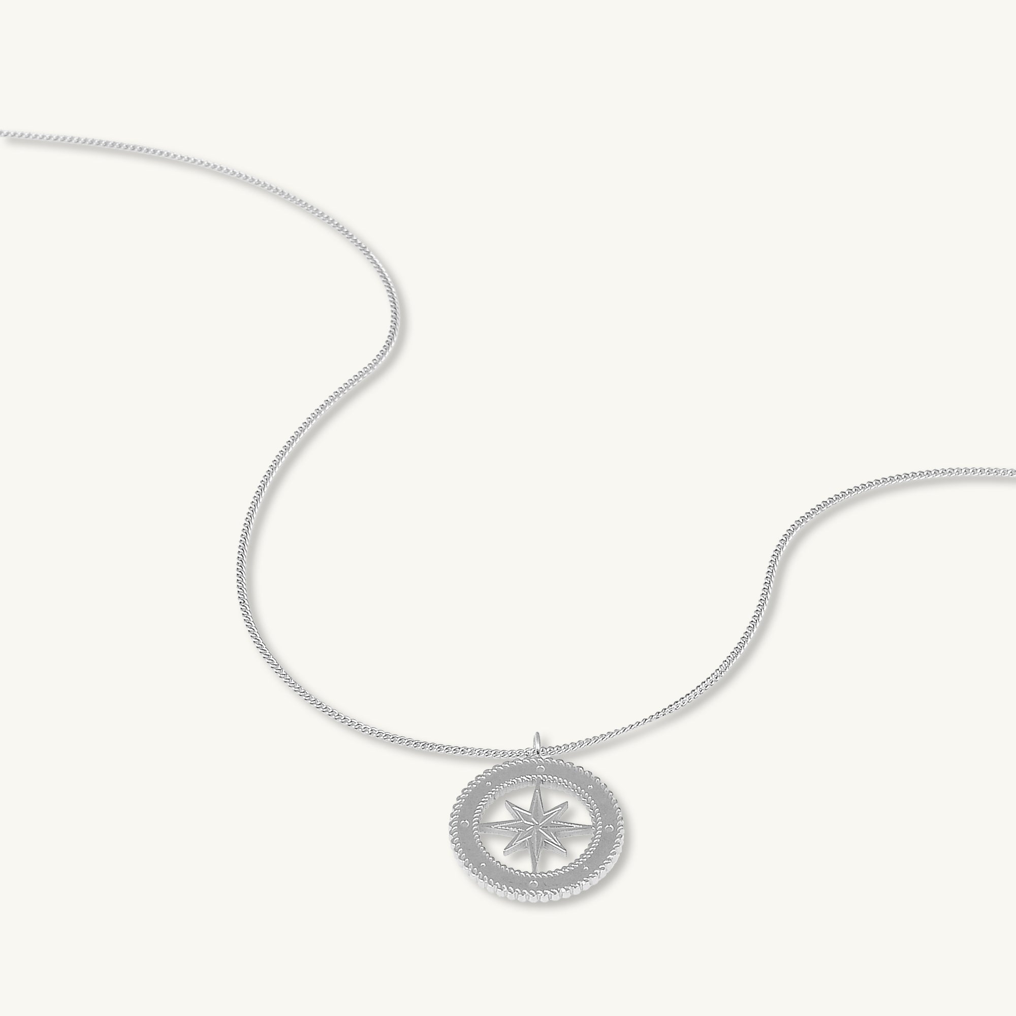 North Star Compass Necklace