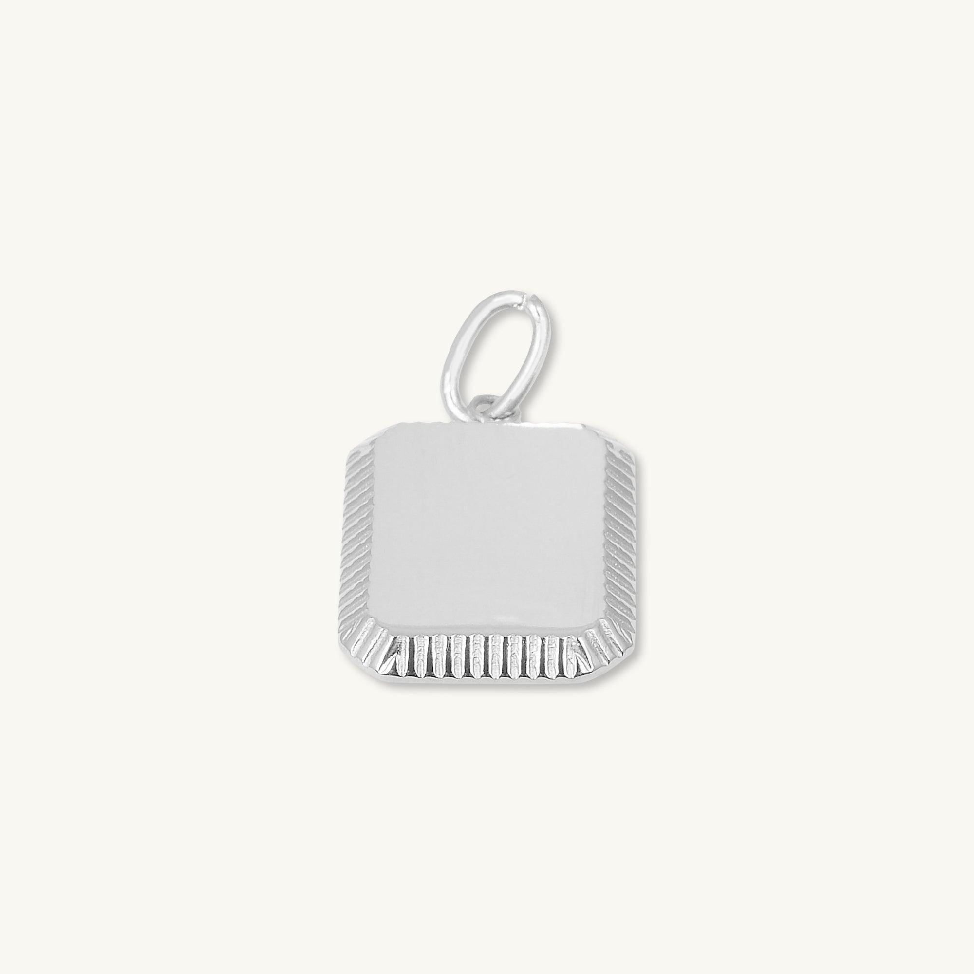 Rectangle Tag Engraved Personalised Pendant