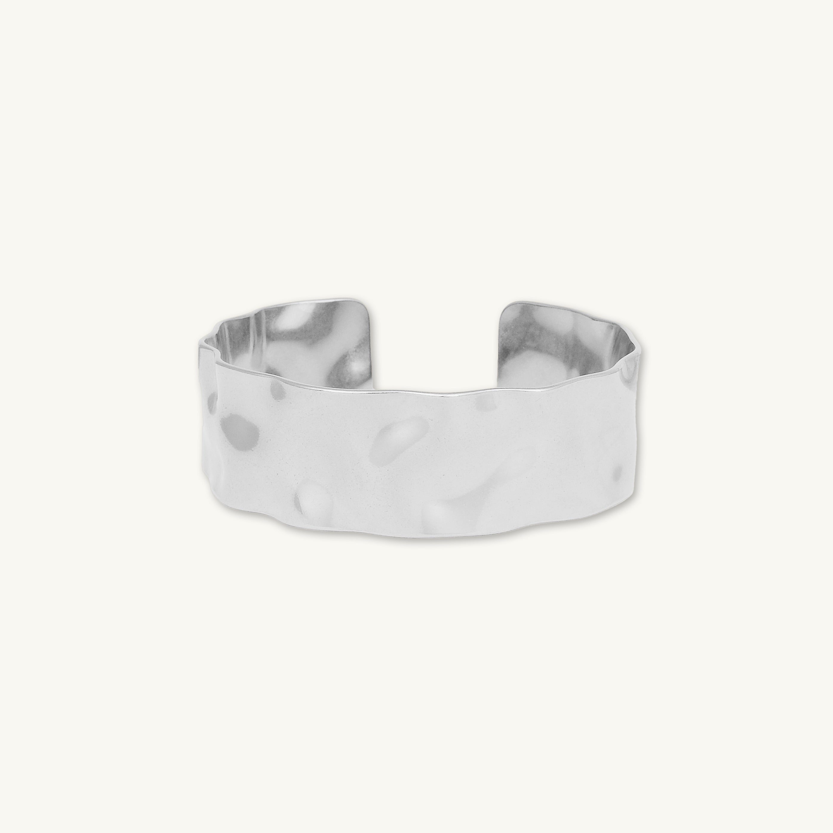 Molten Statement Open Cuff Bangle