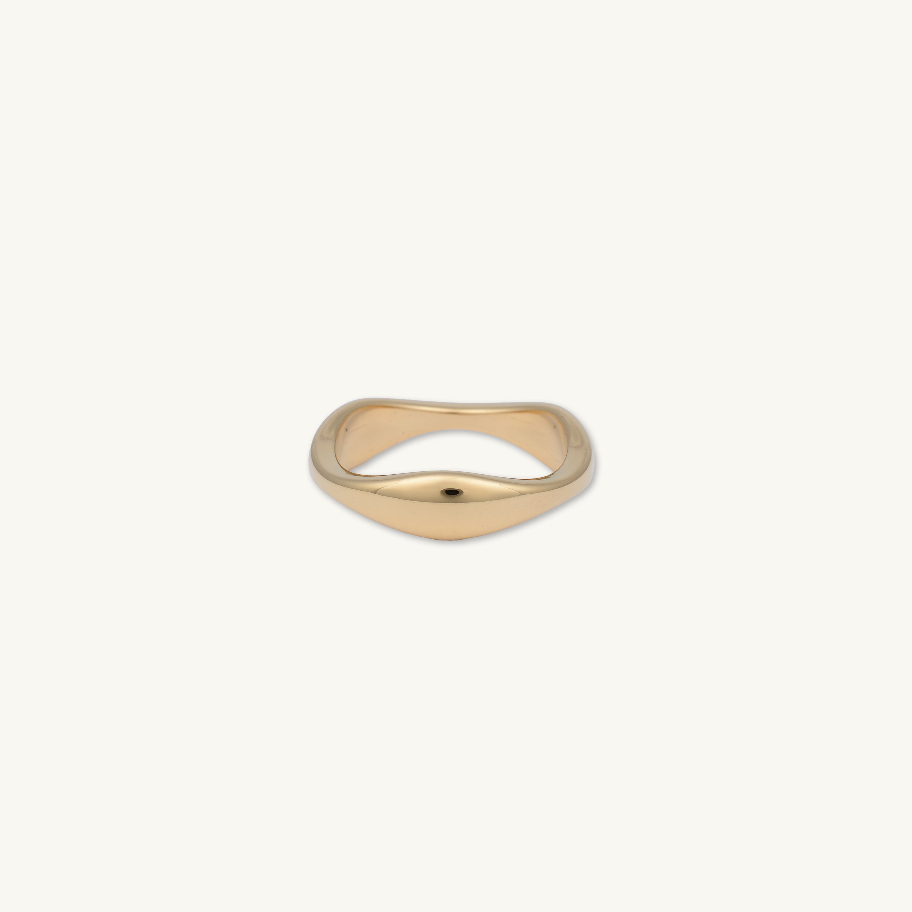 Wavy Dome Statement Ring