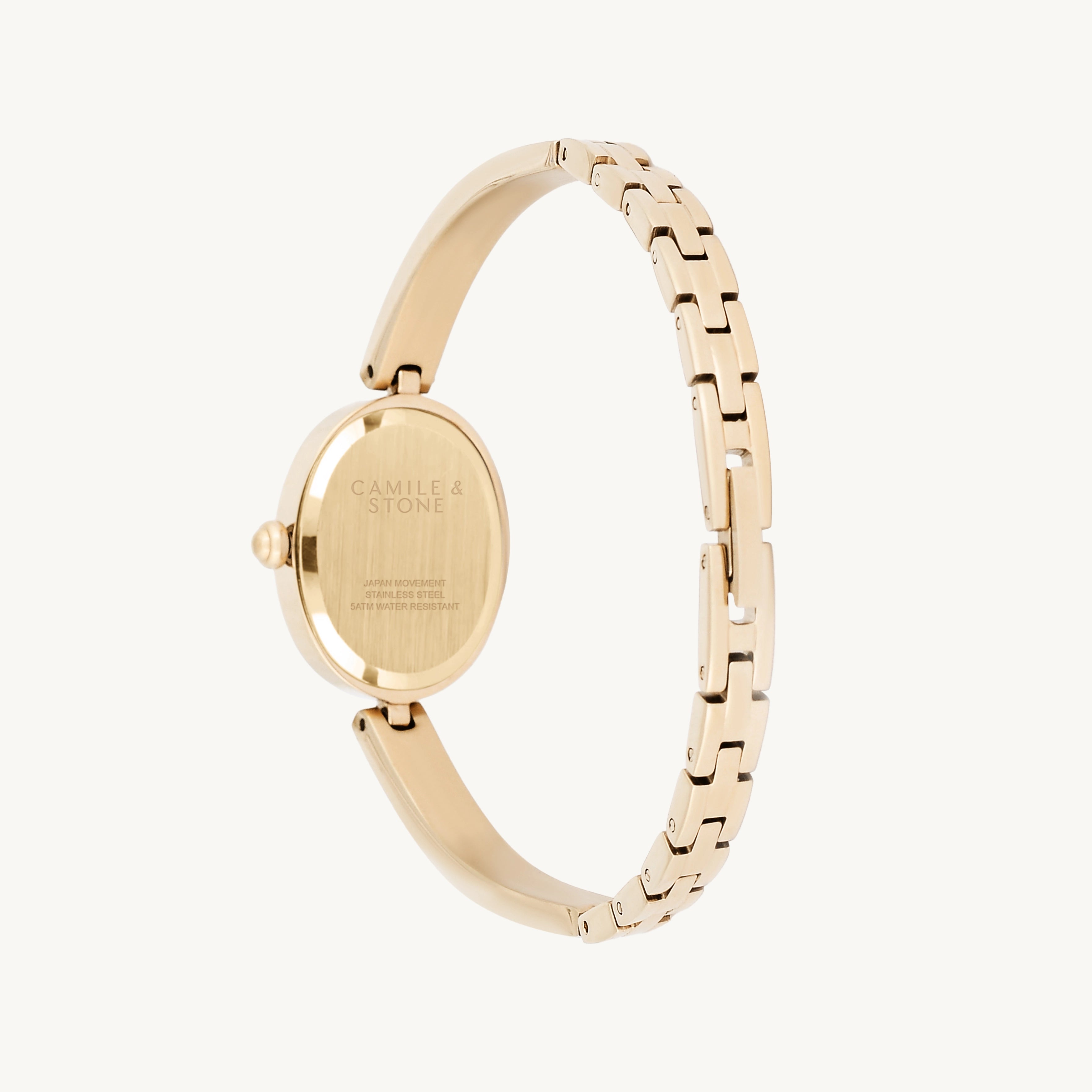 Audrey Oval Watch | Gold