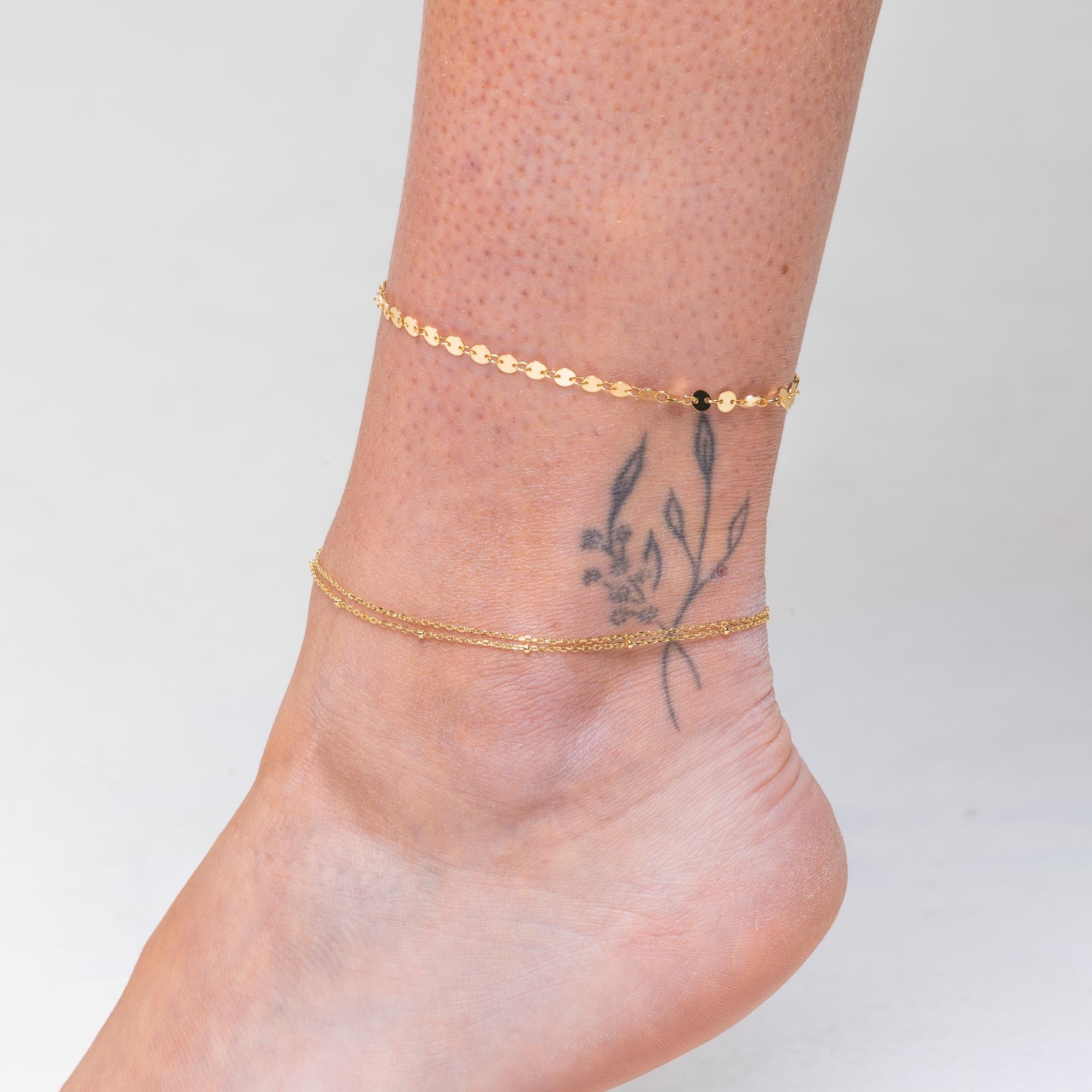 Circle Link Chain Anklet