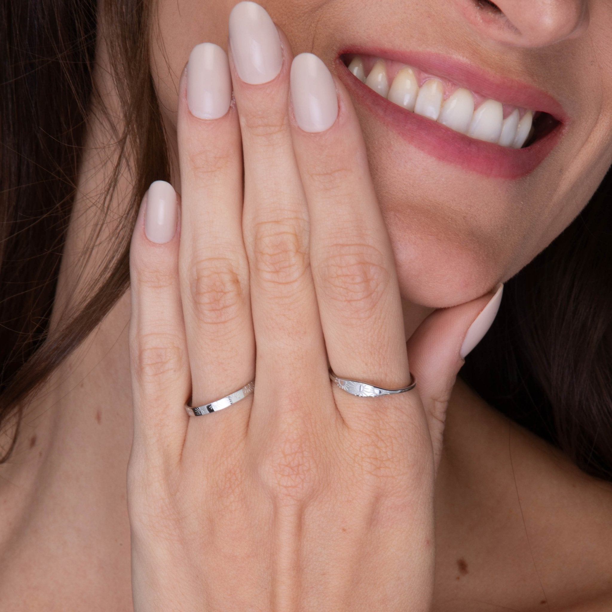 Celestial Sunny Stacker Ring - Camile & Stone