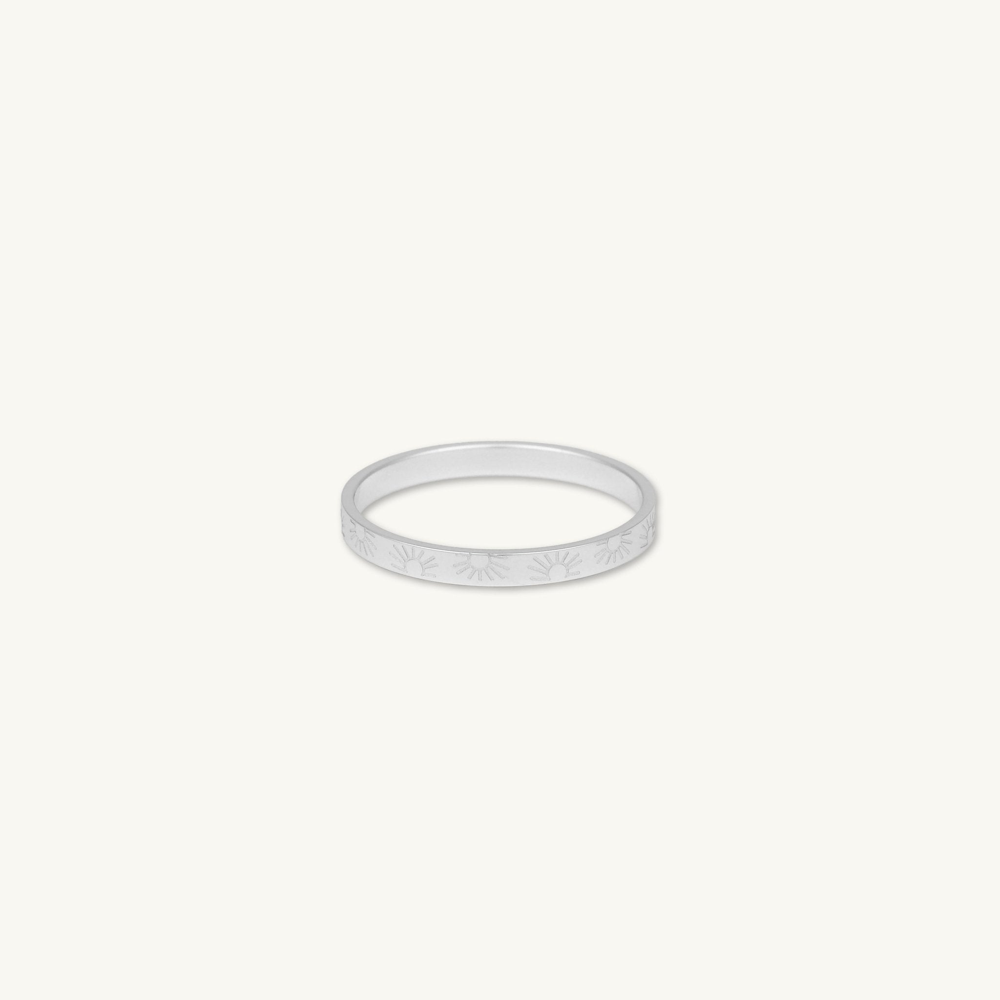 Celestial Sunny Stacker Ring - Camile & Stone