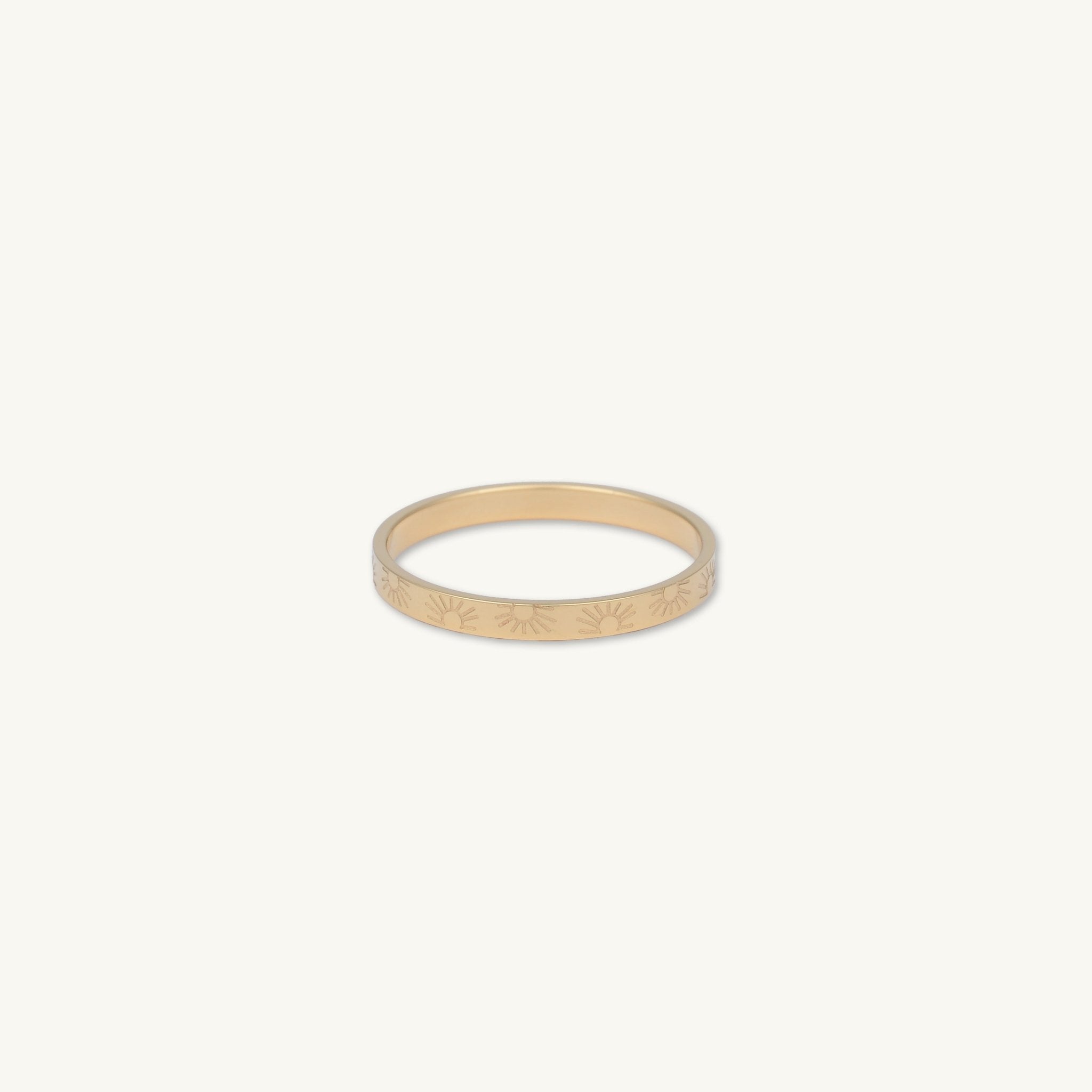 Celestial Sunny Stacker Ring - Camile & Stone