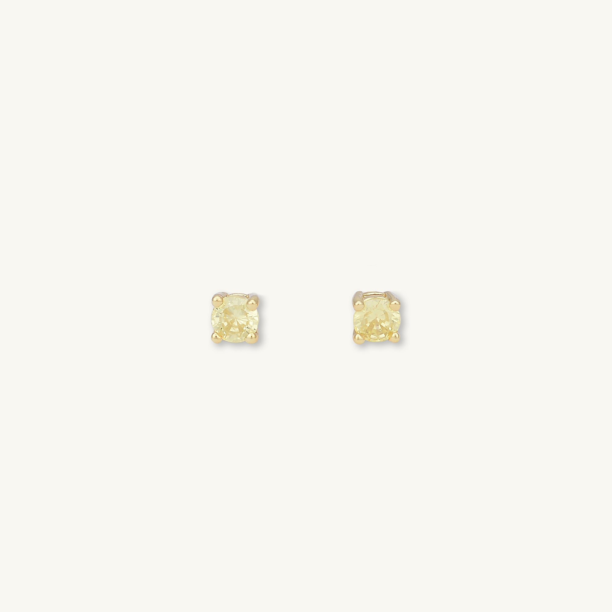 Classic Birthstone Earrings November - Camile & Stone
