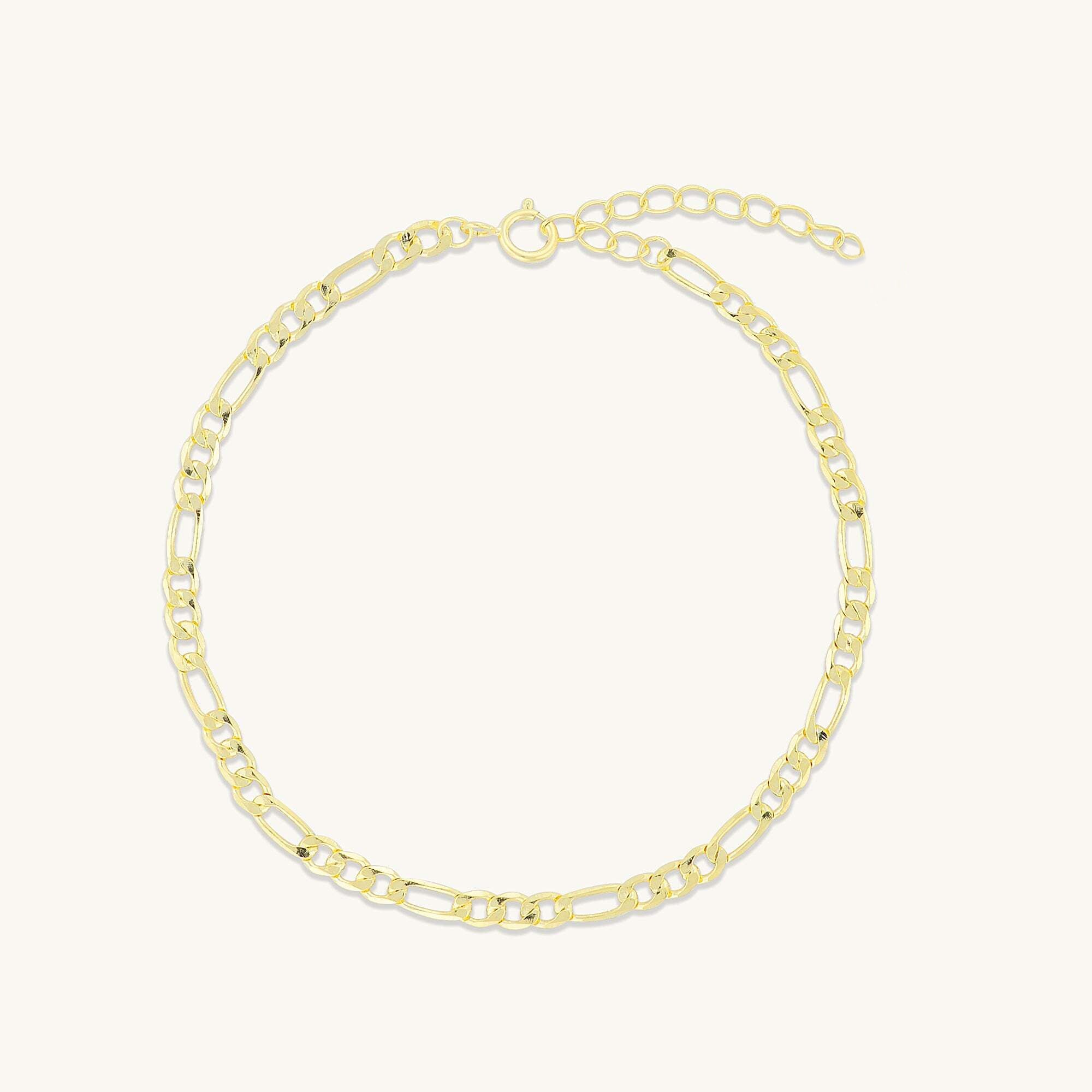 Slim Figaro Chain Necklace | 18k Gold Vermeil | Camile And Stone