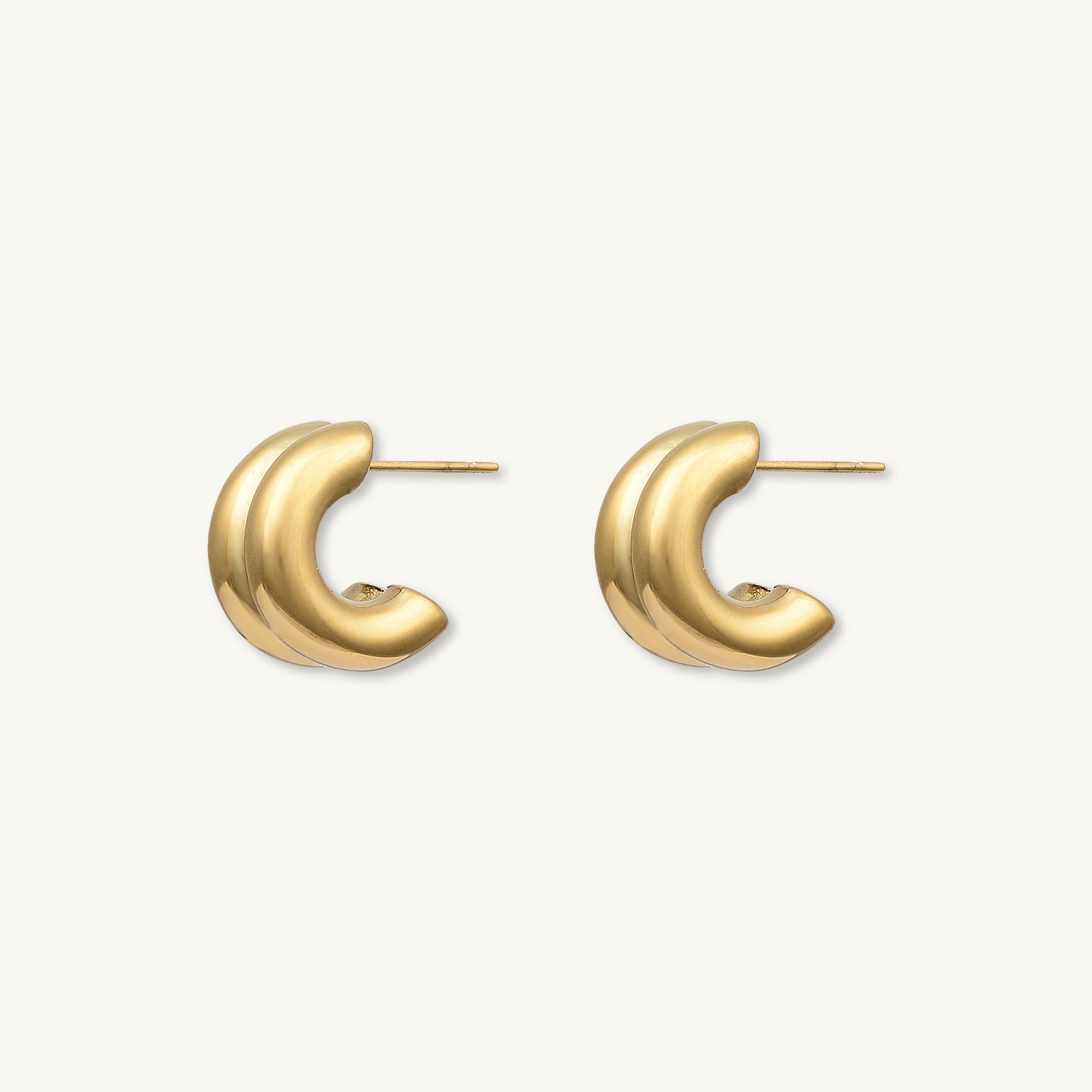 Eva Double C Earrings - Camile & Stone