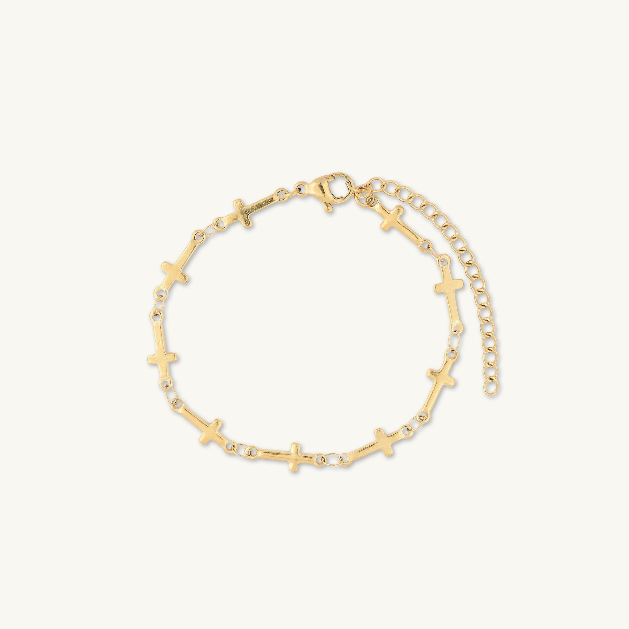 Found Faith Cross Bracelet - Camile & Stone