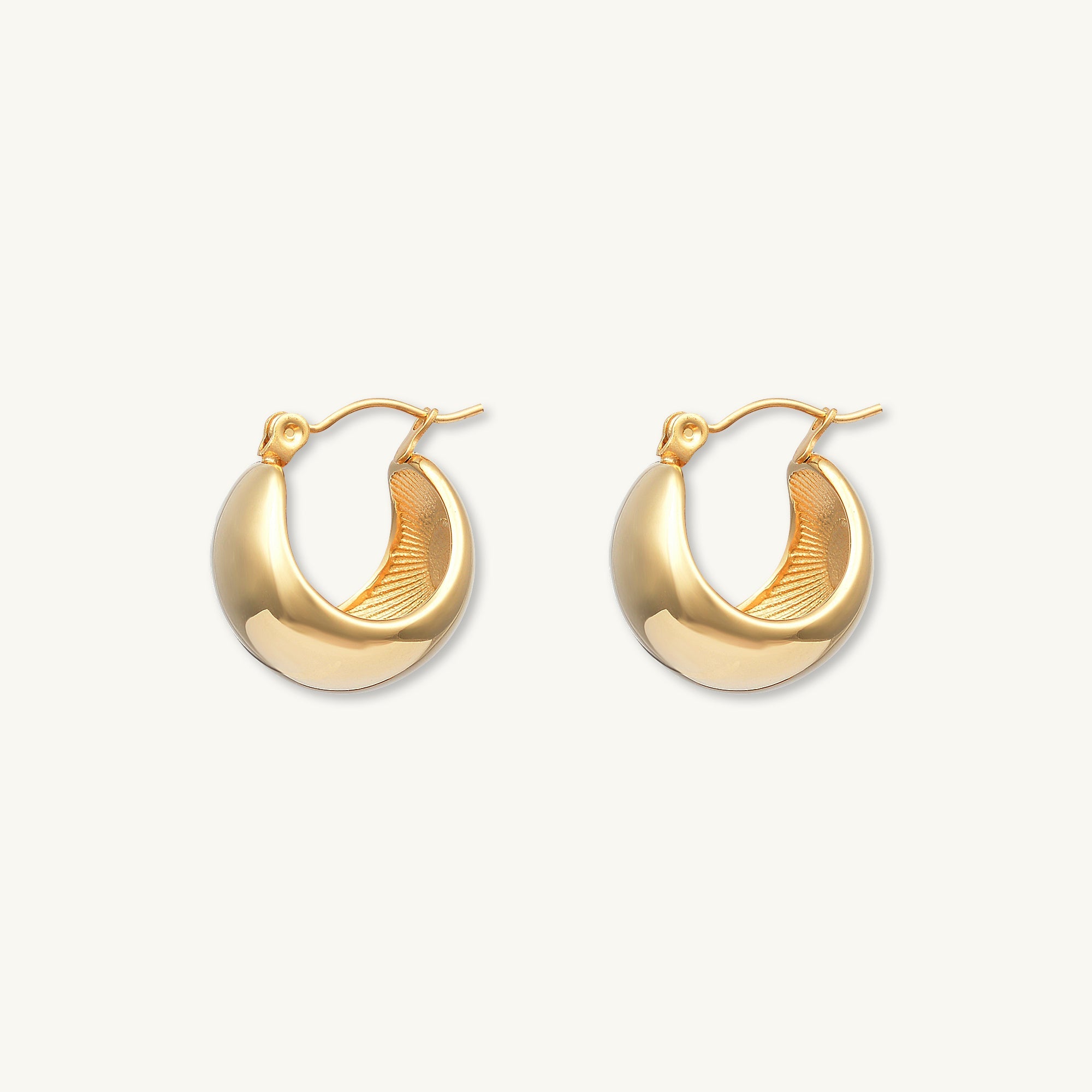 Freya Dome Statement Earrings - Camile & Stone