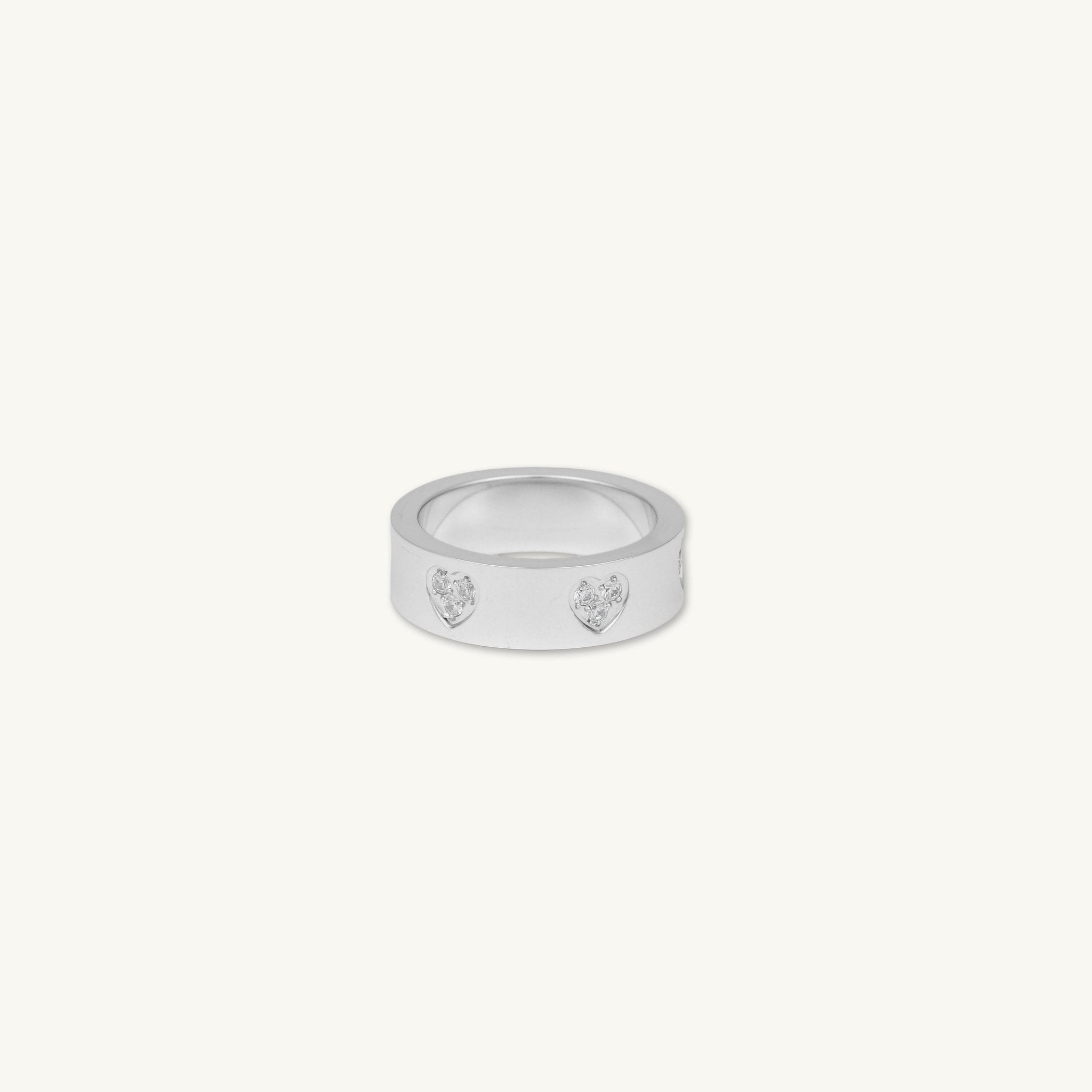 Heart Sapphire Statement Ring - Camile & Stone