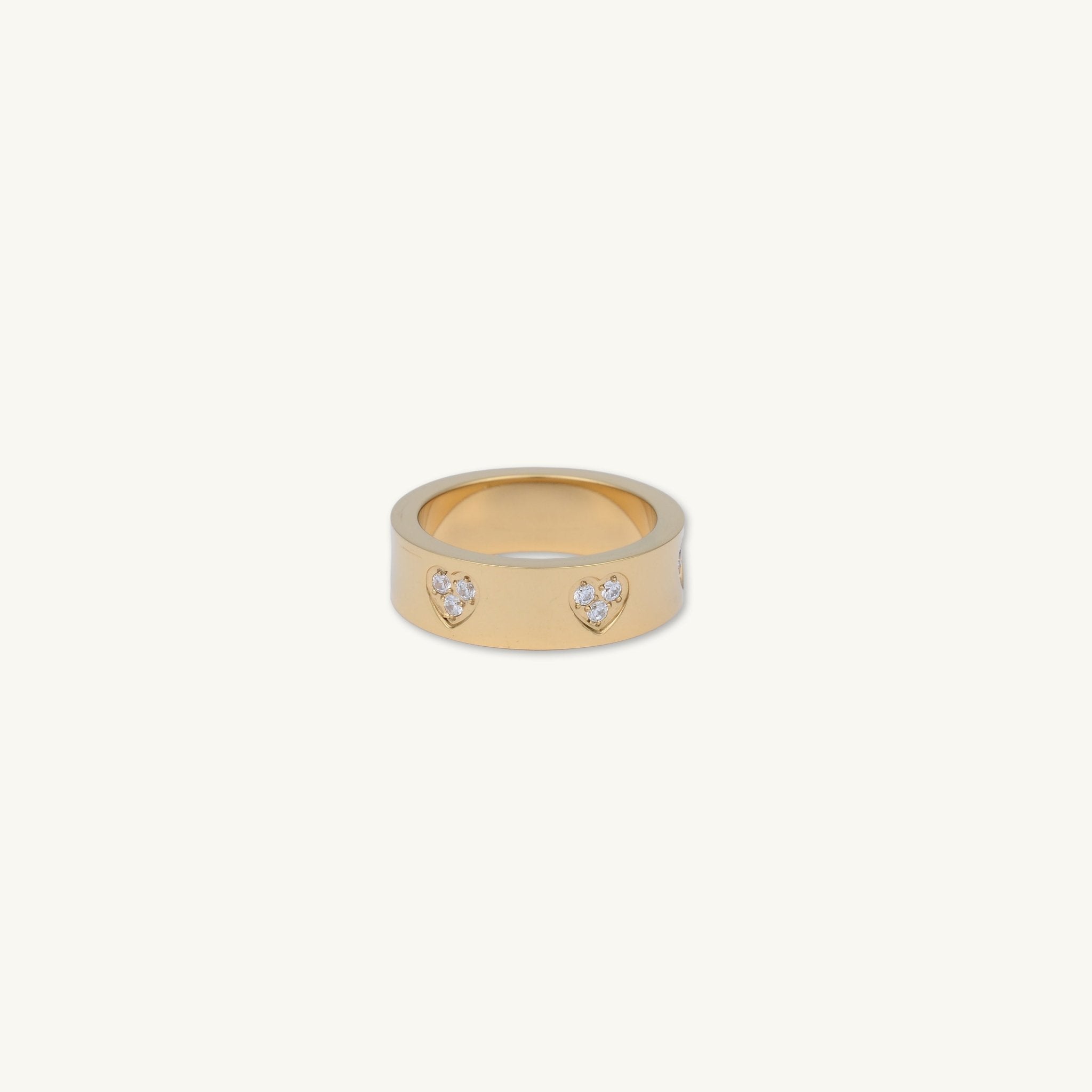 Heart Sapphire Statement Ring - Camile & Stone