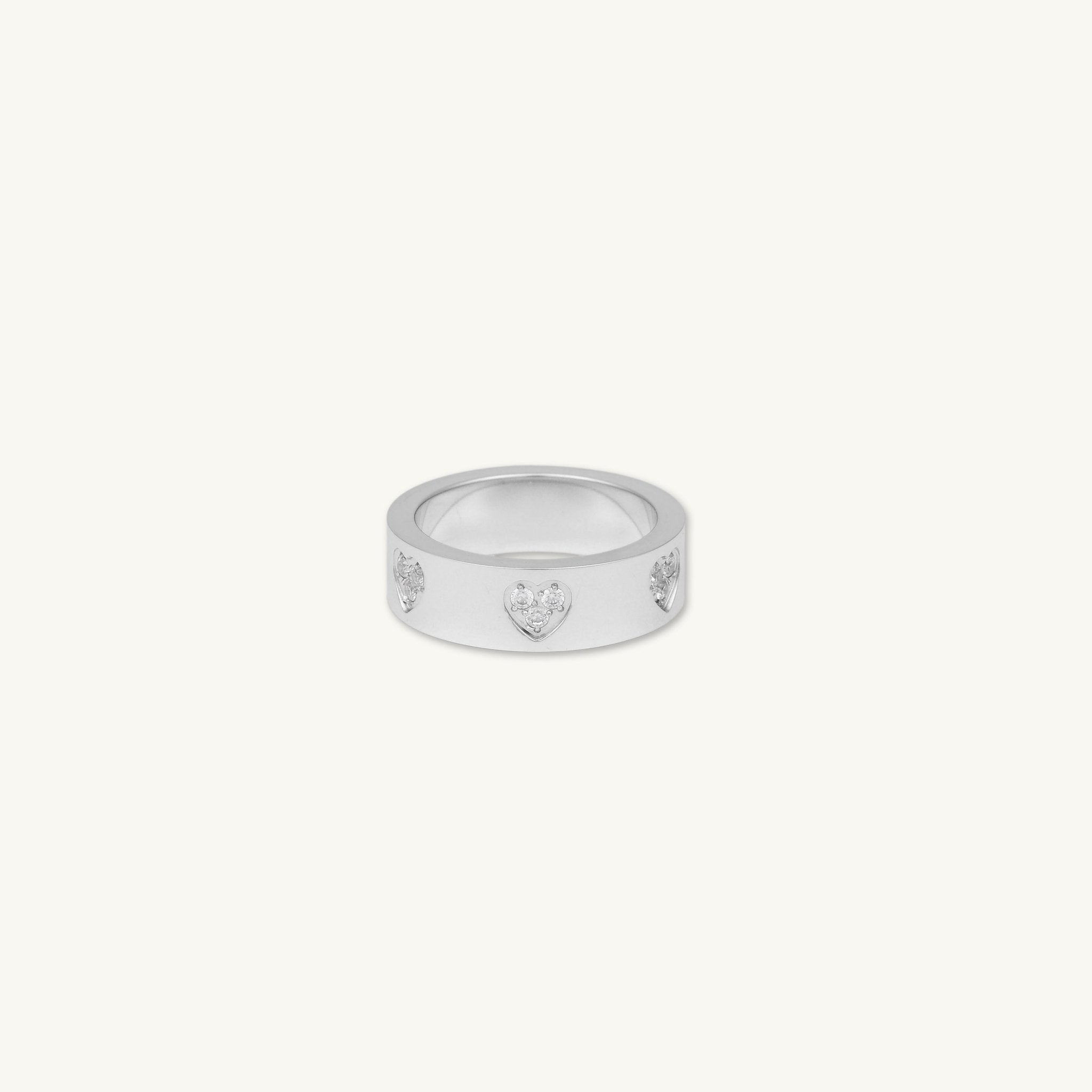 Heart Sapphire Statement Ring - Camile & Stone