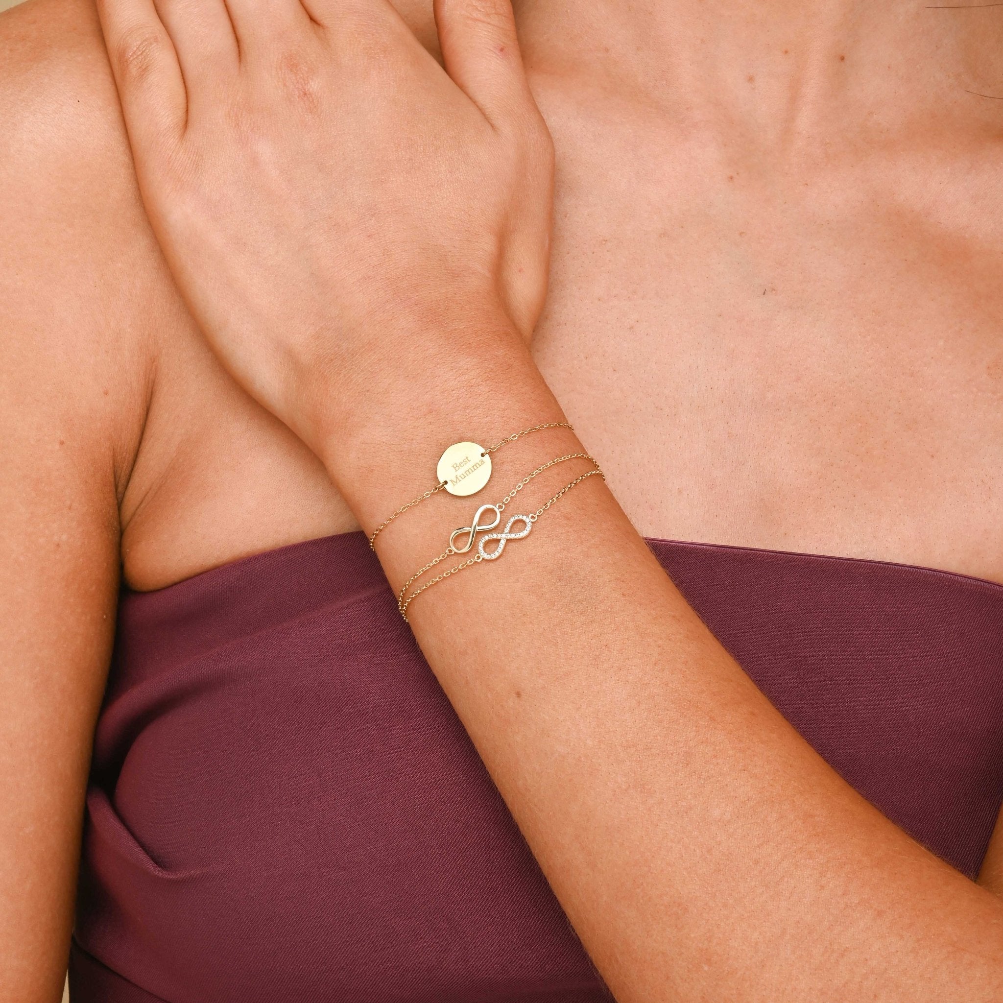 Infinity Chain Bracelet - Camile & Stone